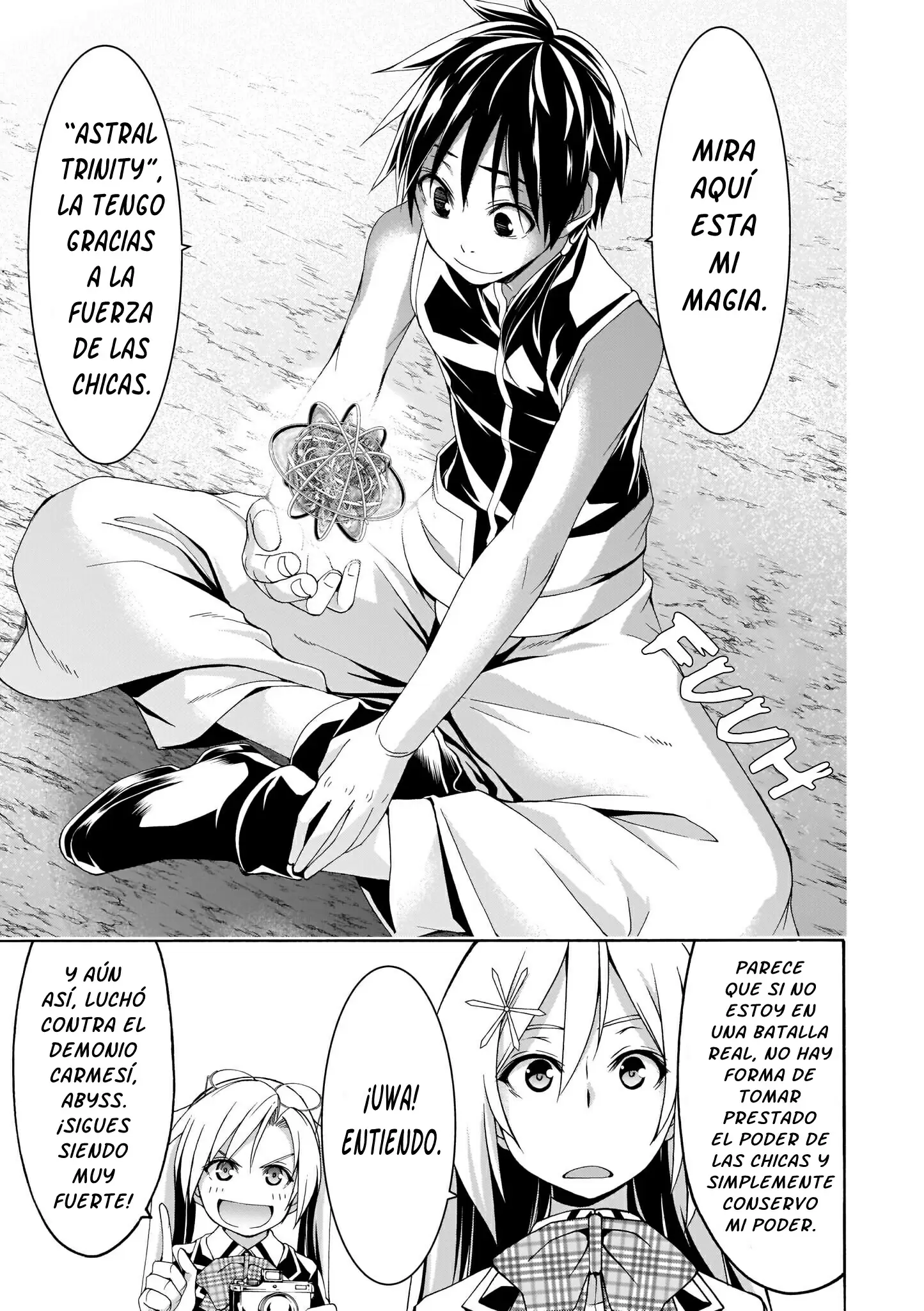 Trinity Seven capítulo 102, página 9