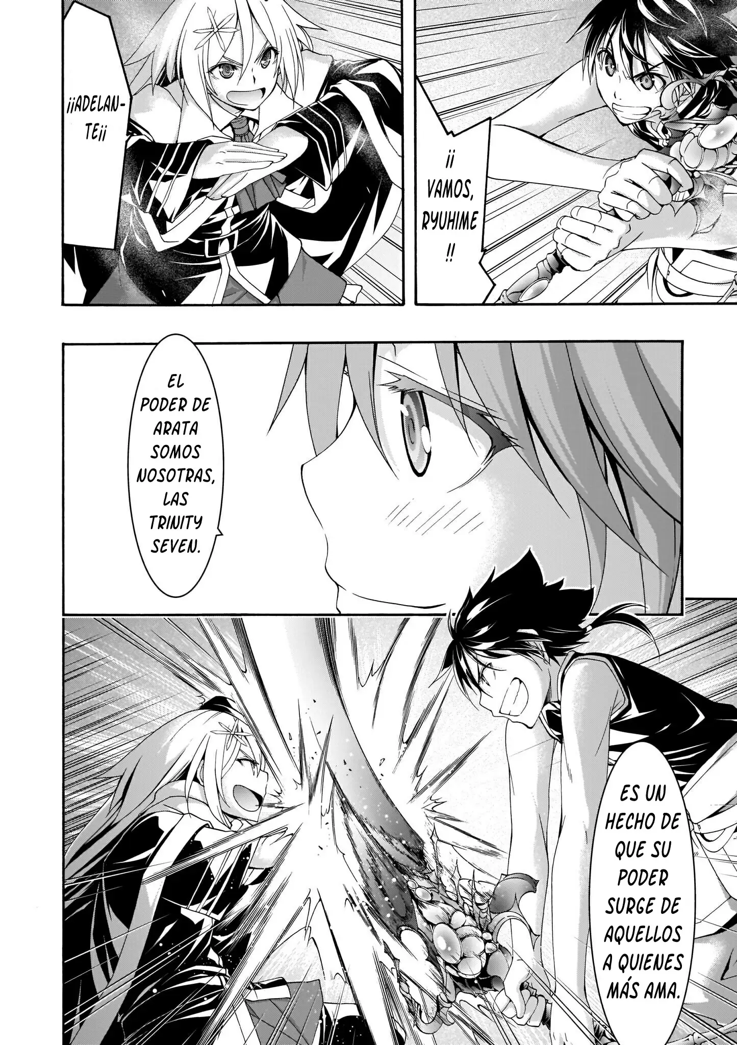Trinity Seven capítulo 102, página 12
