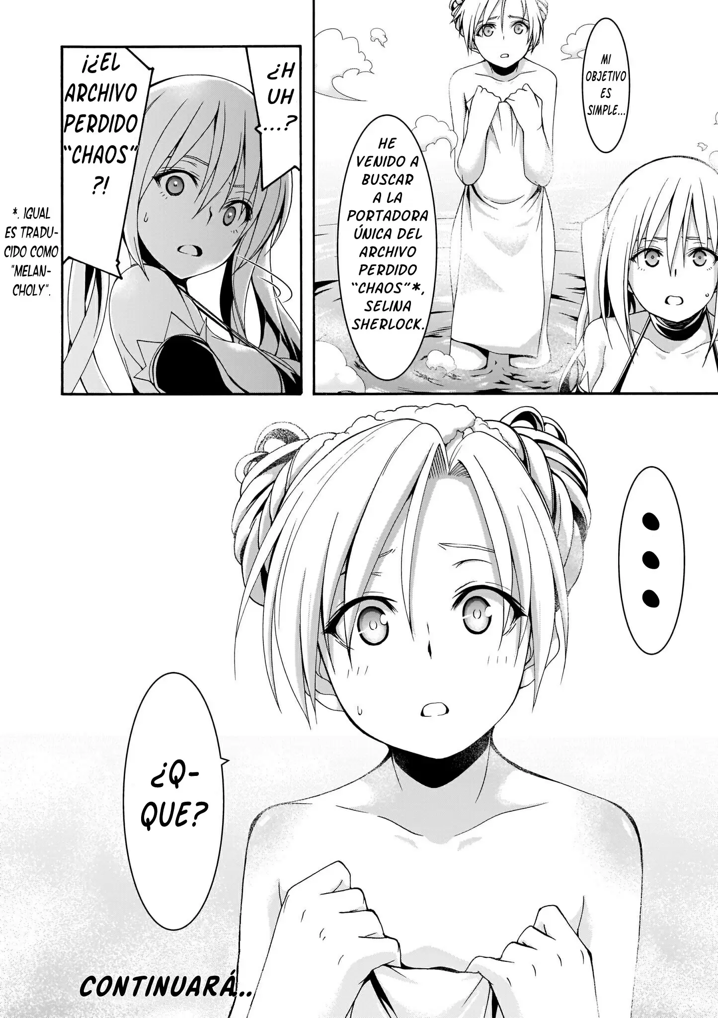 Trinity Seven capítulo 102, página 22