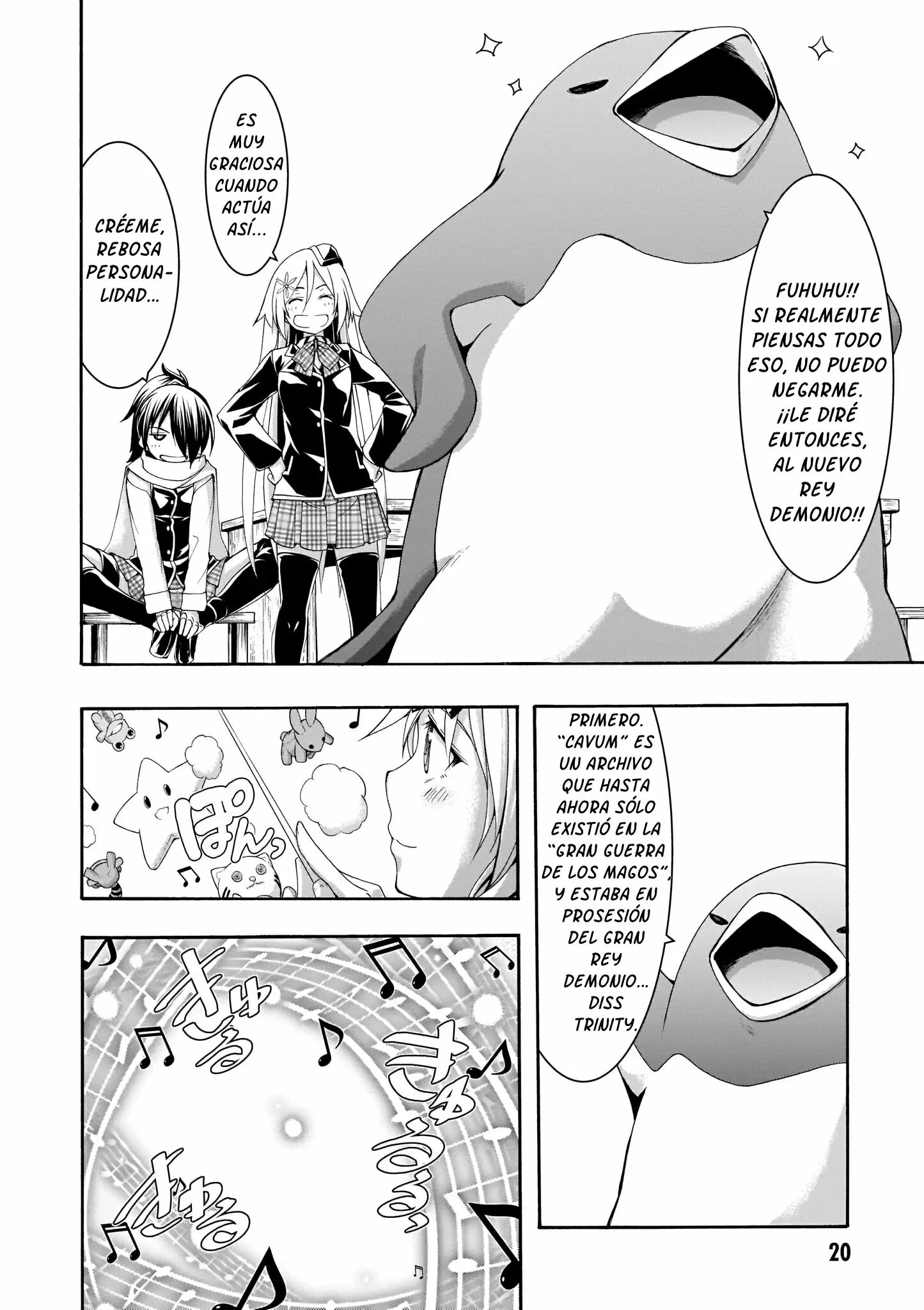 Trinity Seven capítulo 103, página 15
