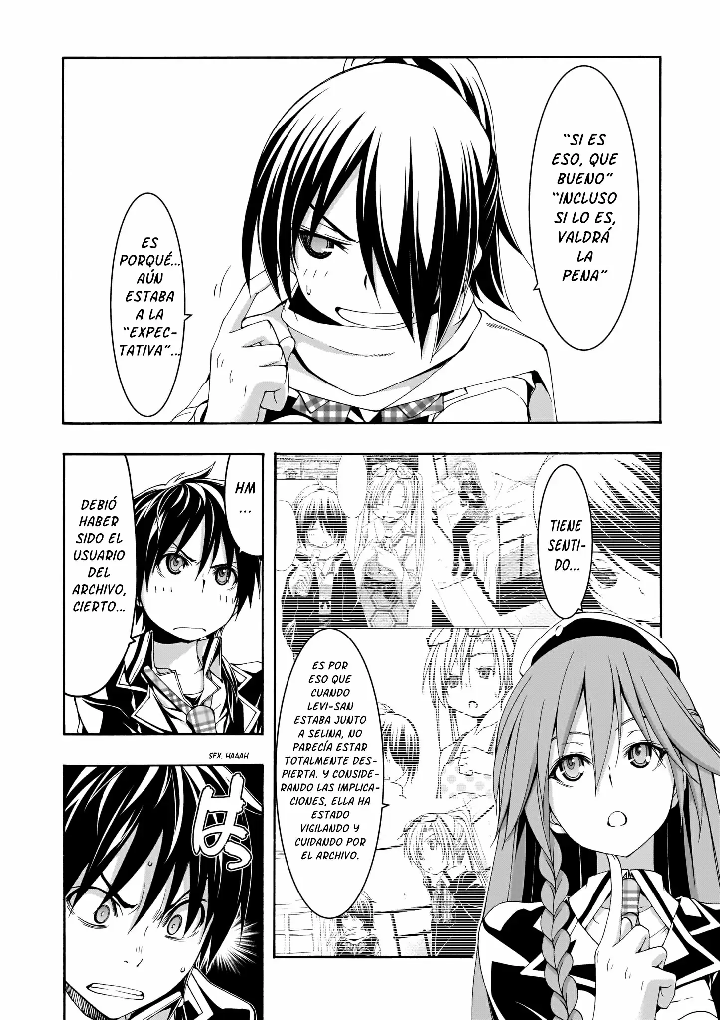 Trinity Seven capítulo 103, página 19