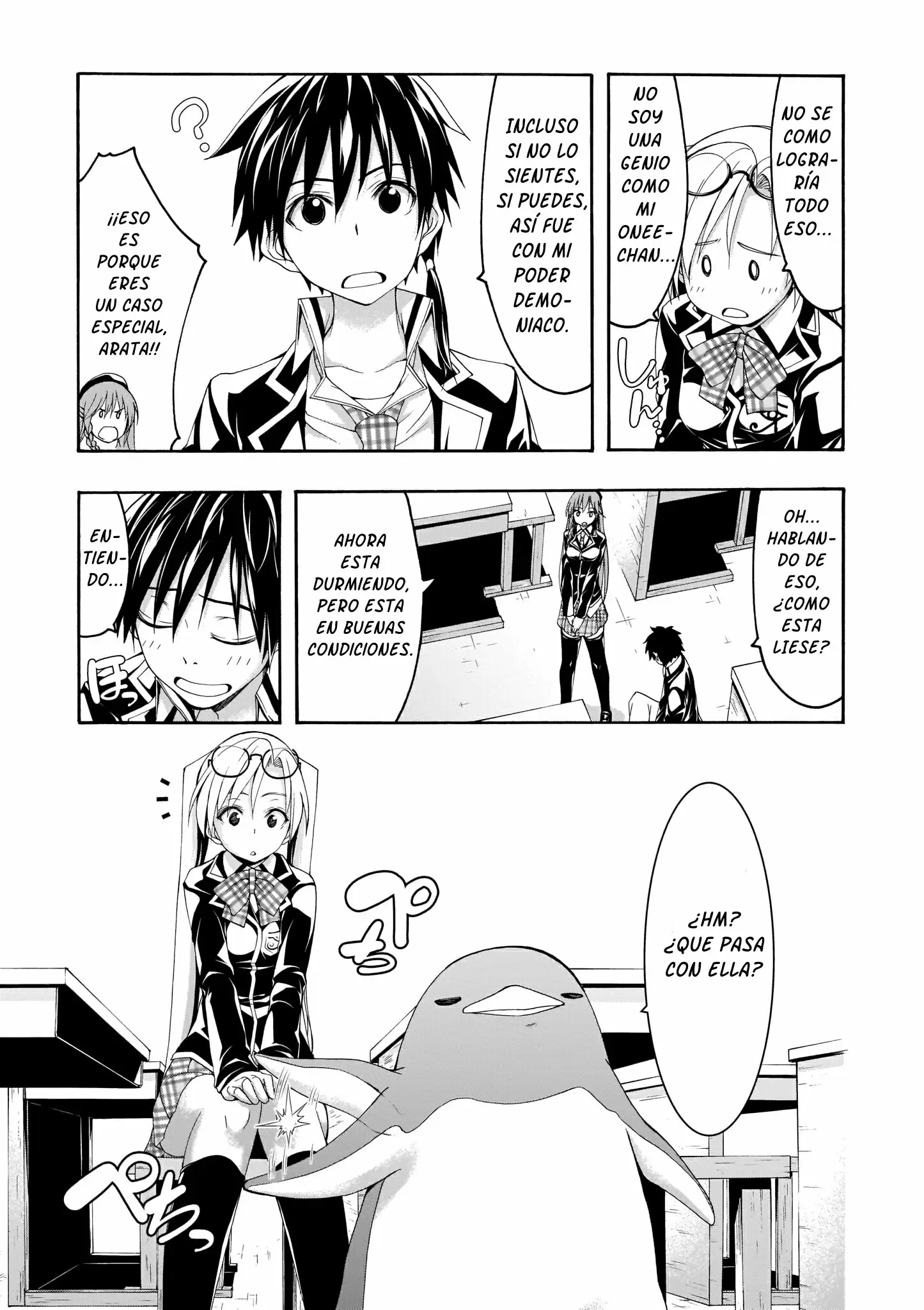 Trinity Seven capítulo 103, página 22