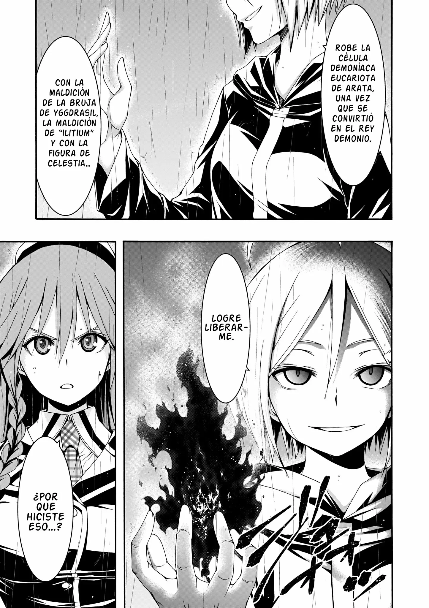 Trinity Seven capítulo 105, página 15