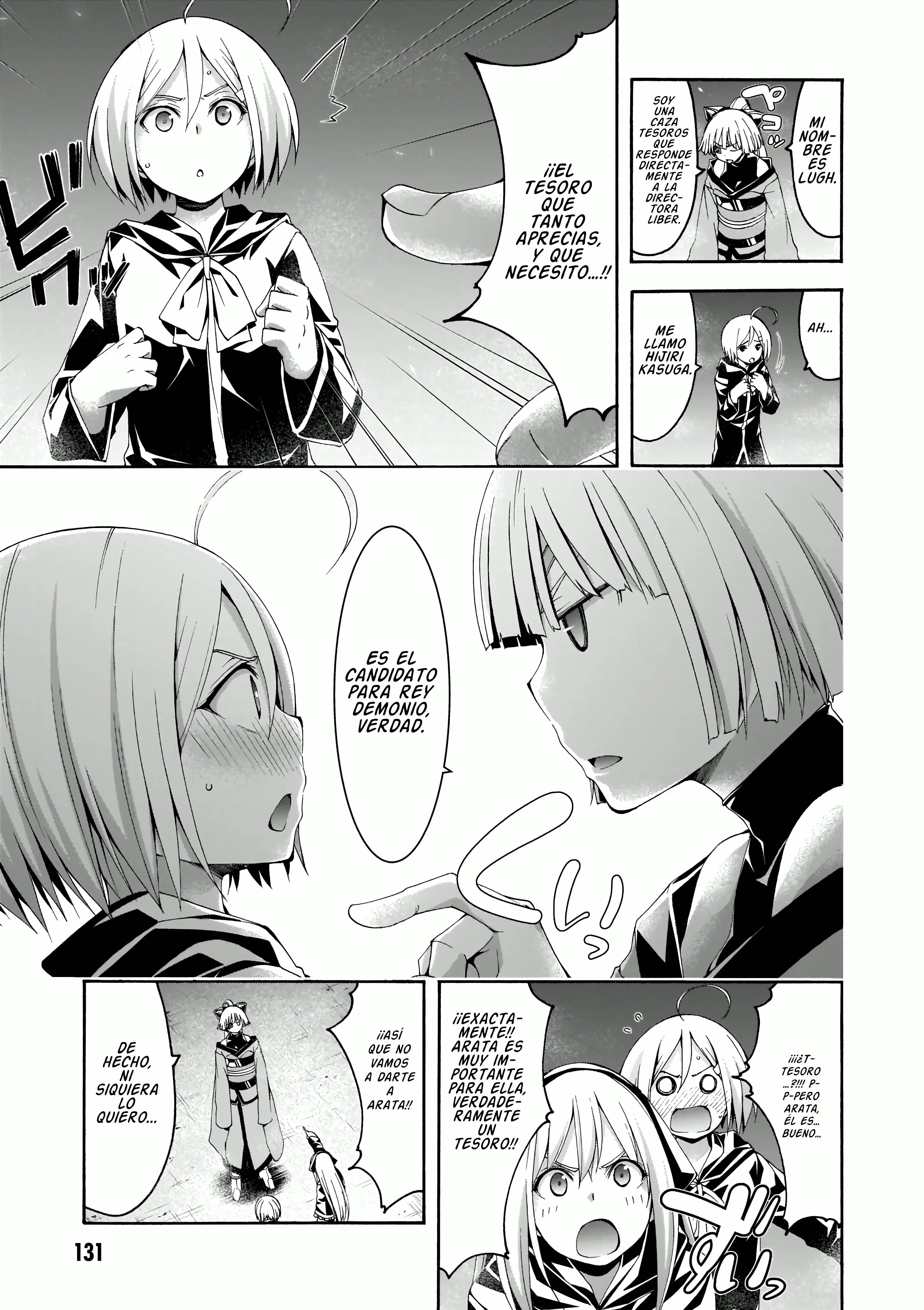 Trinity Seven capítulo 107, página 9