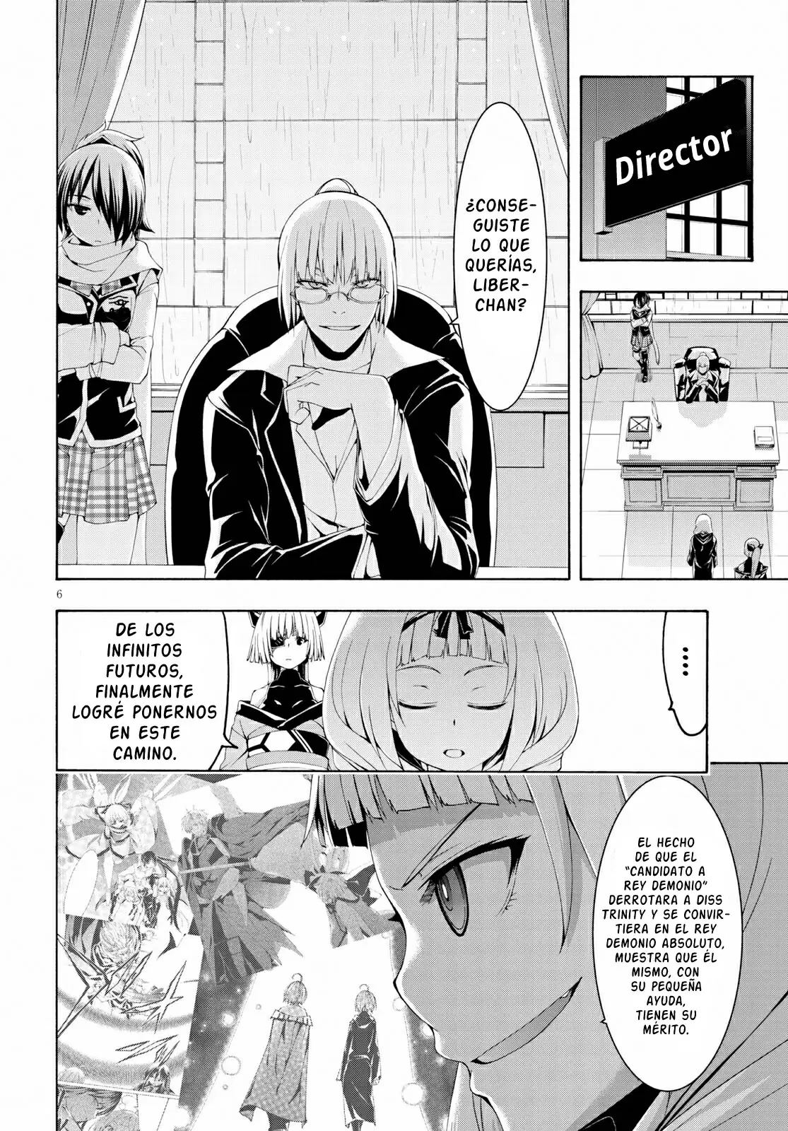 Trinity Seven capítulo 108, página 6