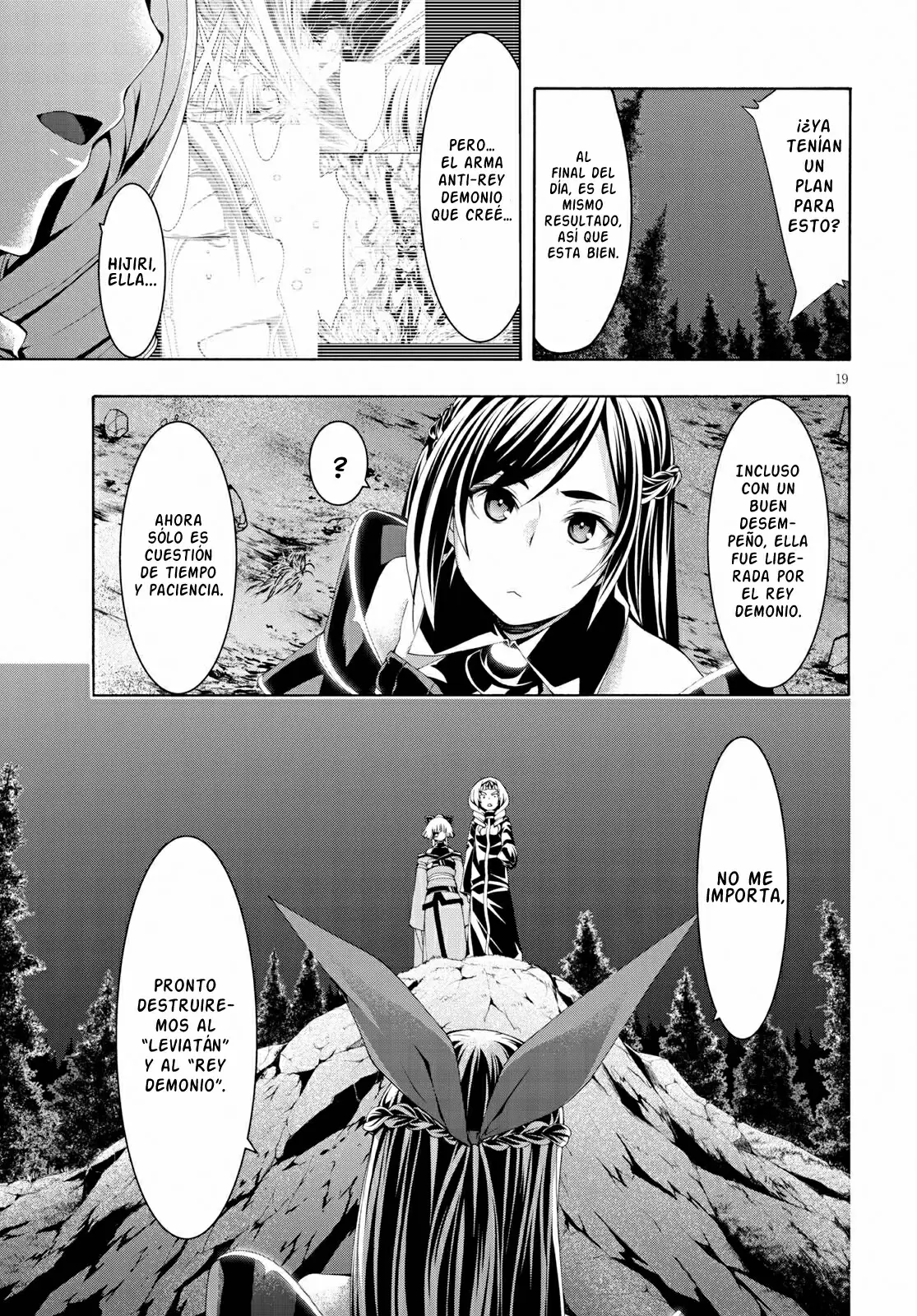 Trinity Seven capítulo 108, página 19