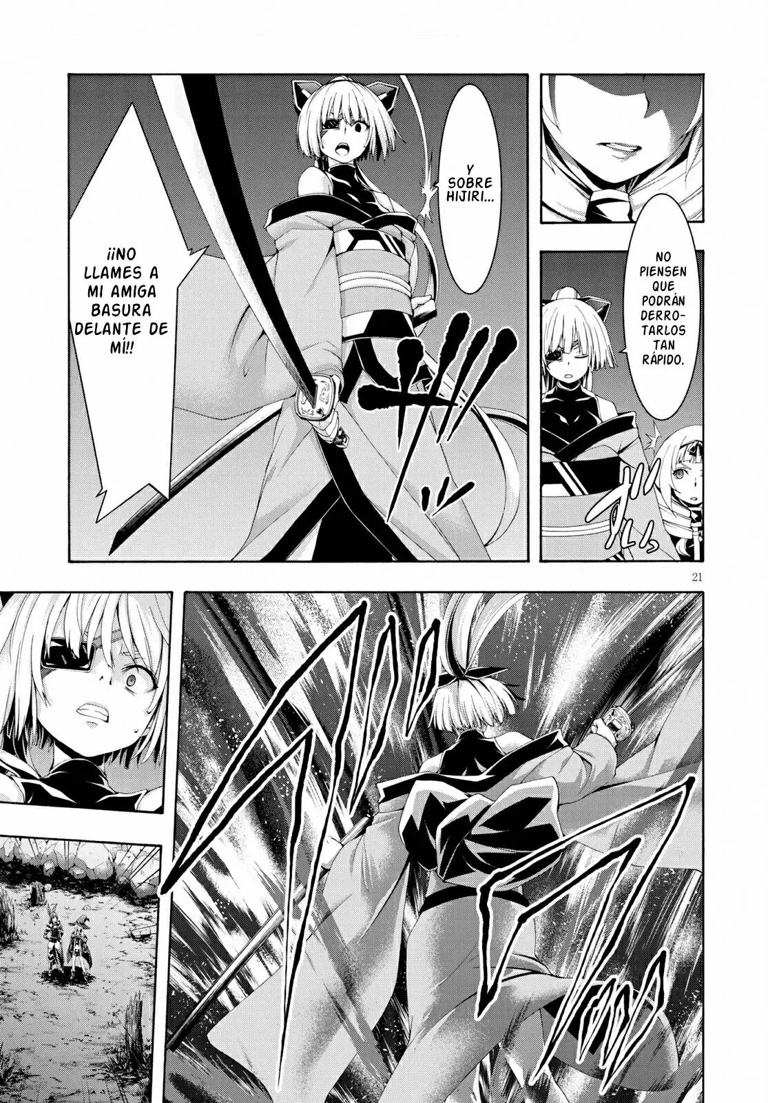 Trinity Seven capítulo 108, página 21