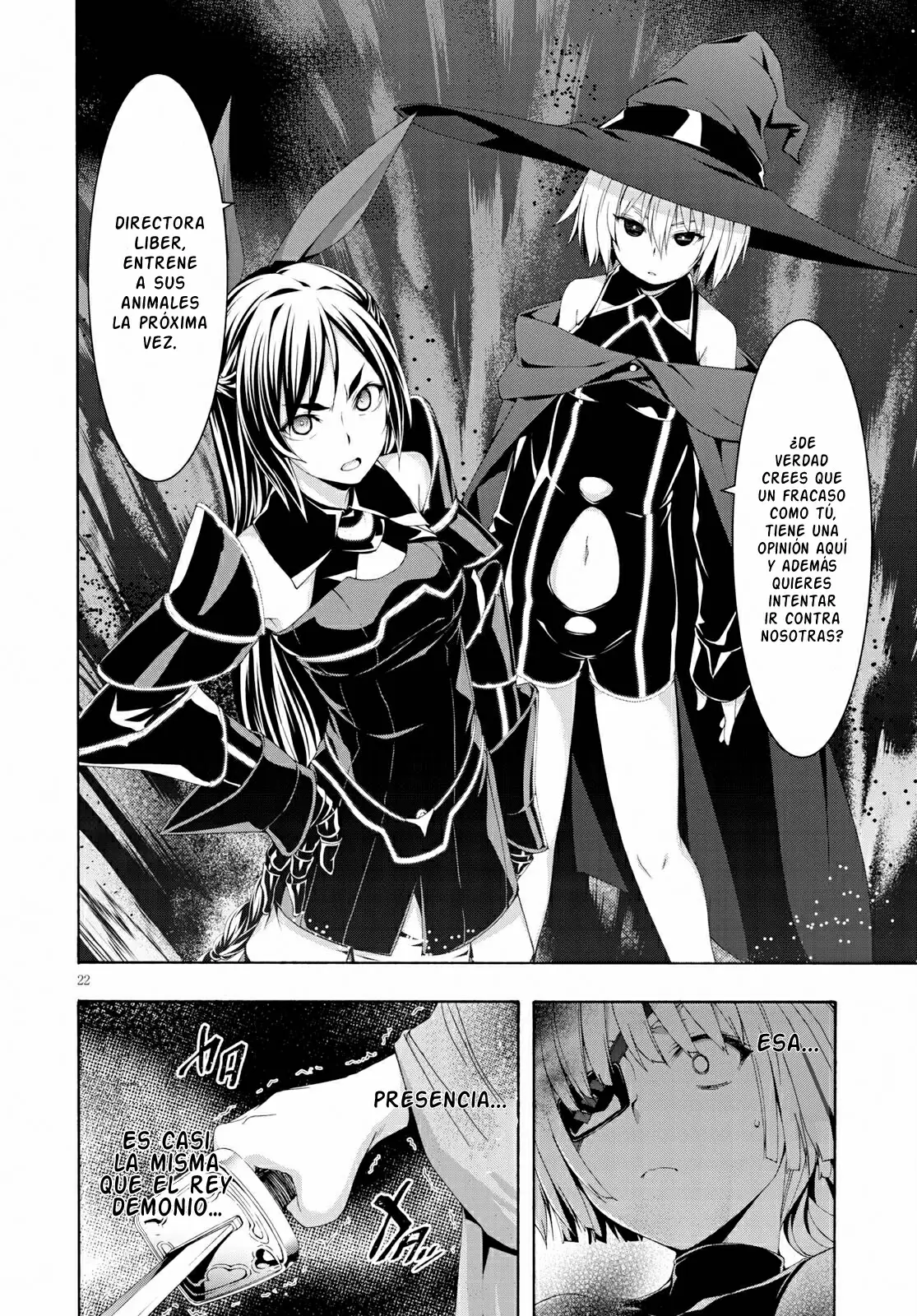 Trinity Seven capítulo 108, página 22