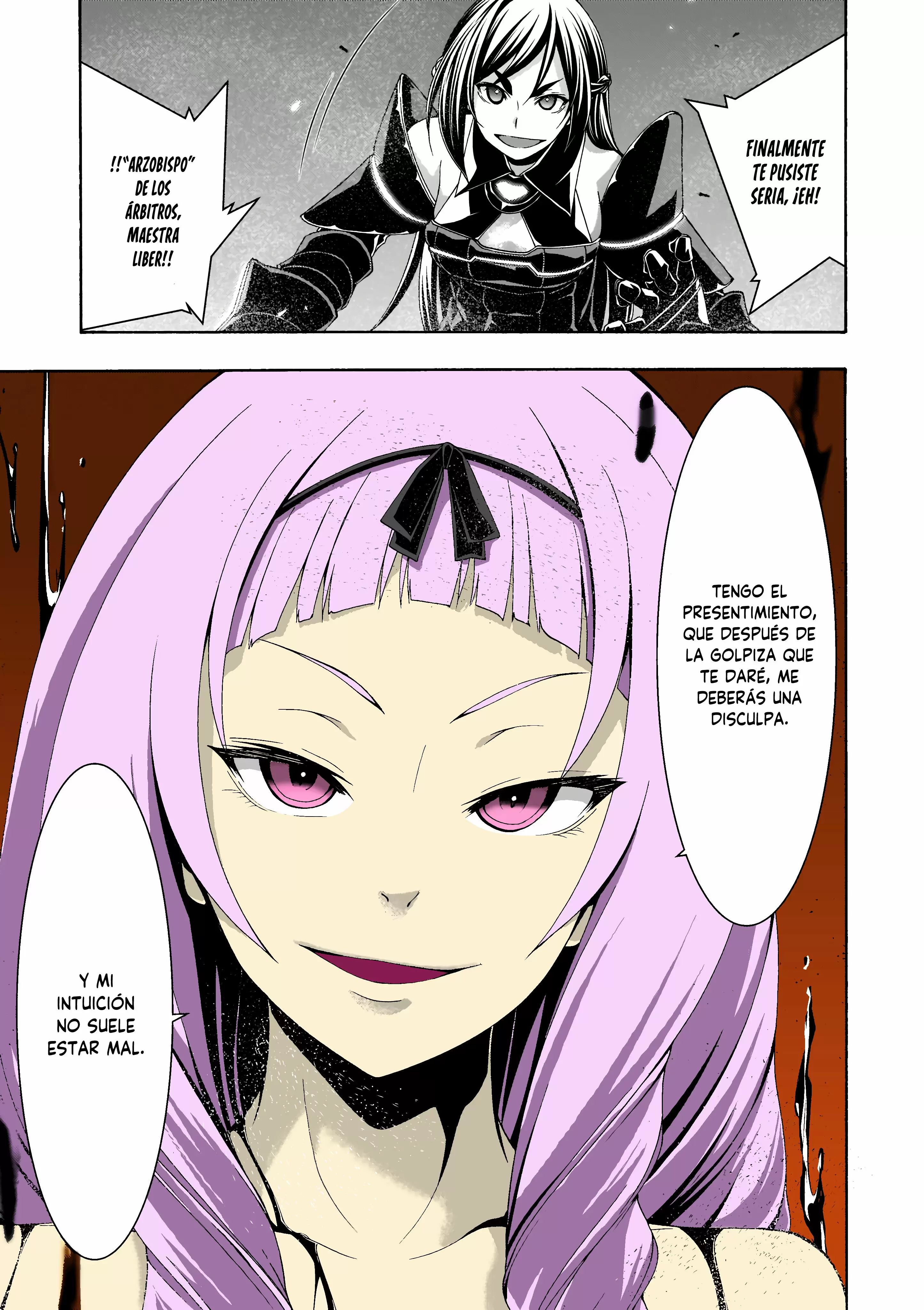Trinity Seven capítulo 109, página 34