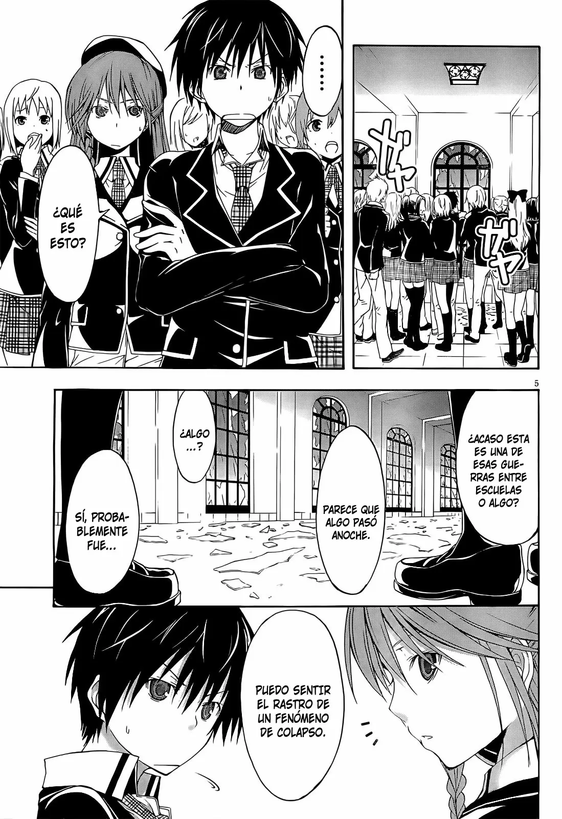Trinity Seven capítulo 11, página 6