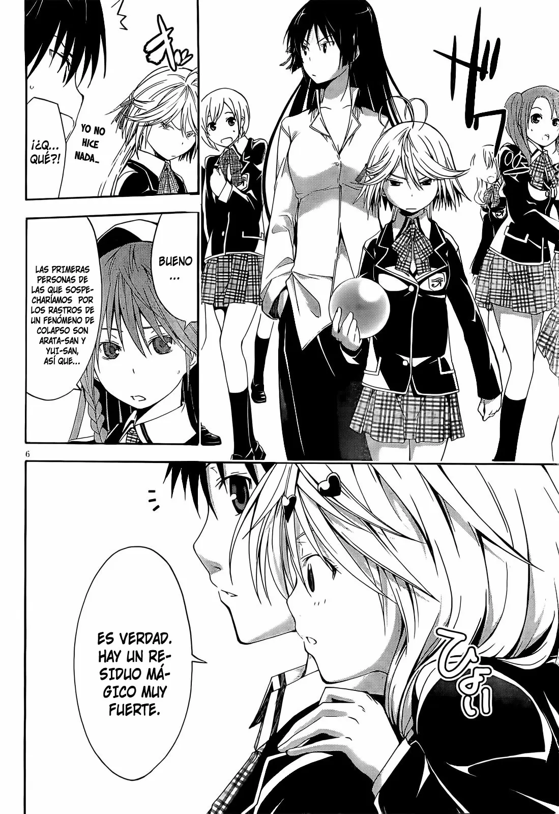 Trinity Seven capítulo 11, página 7