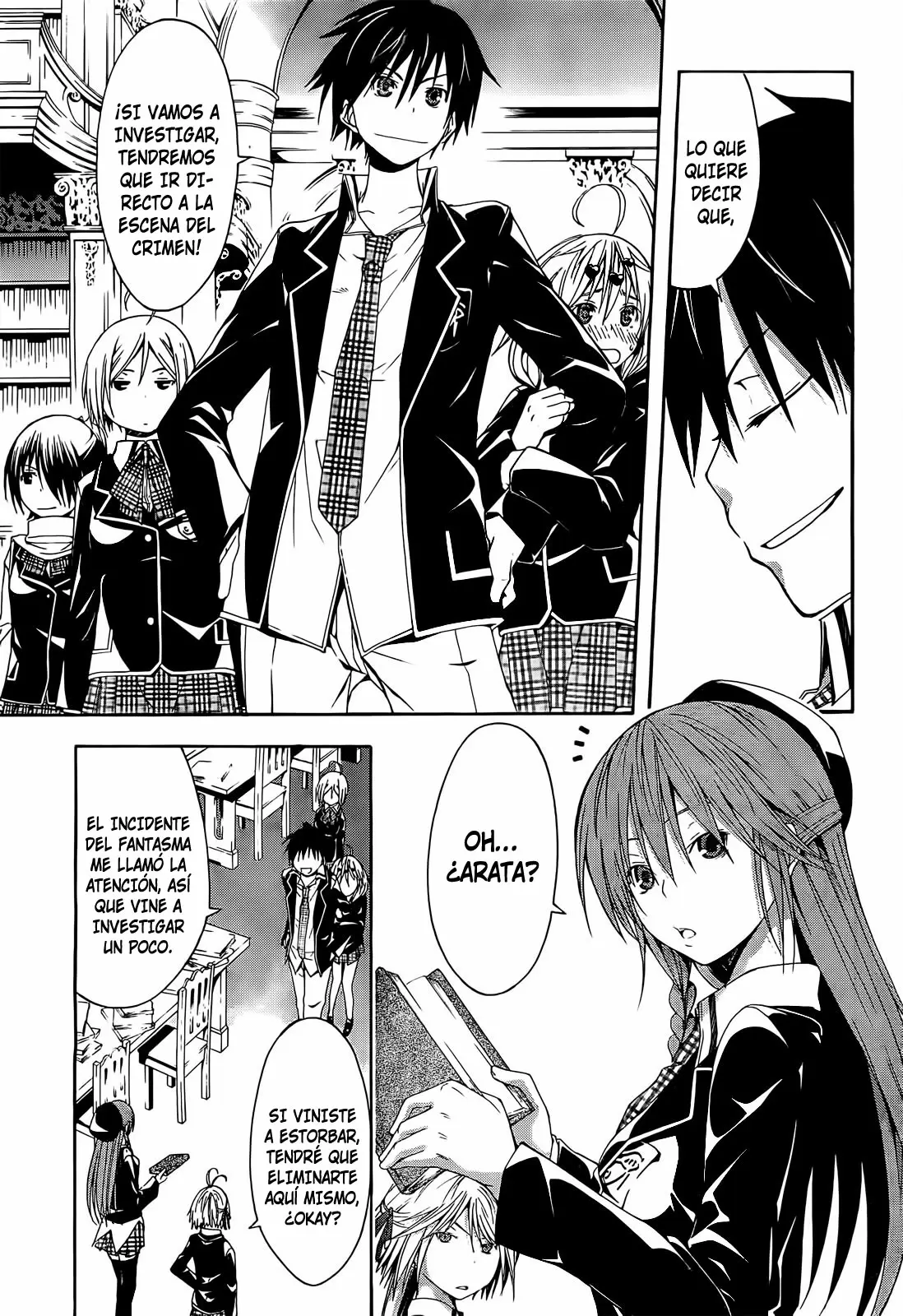 Trinity Seven capítulo 11, página 16