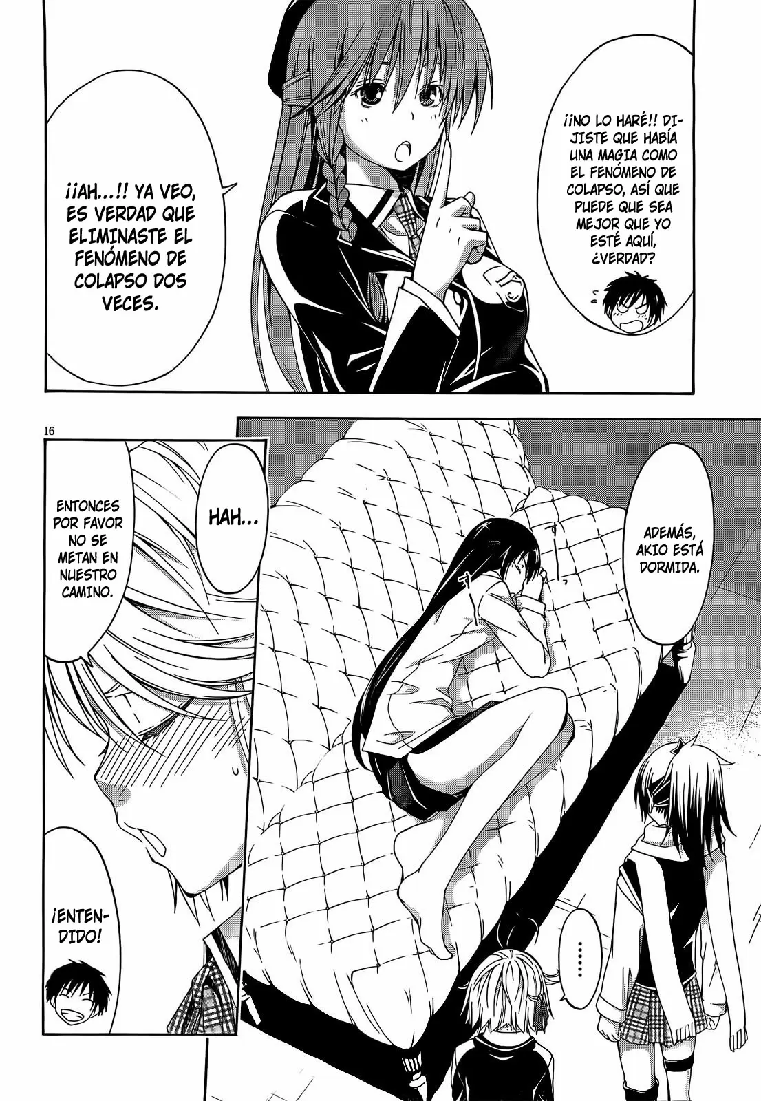 Trinity Seven capítulo 11, página 17