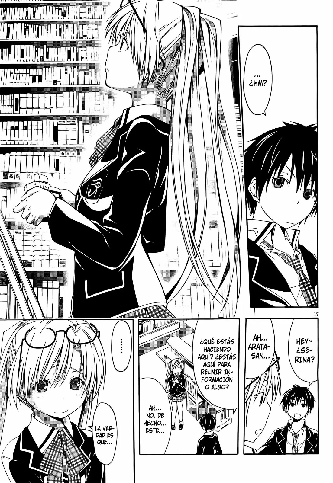 Trinity Seven capítulo 11, página 18