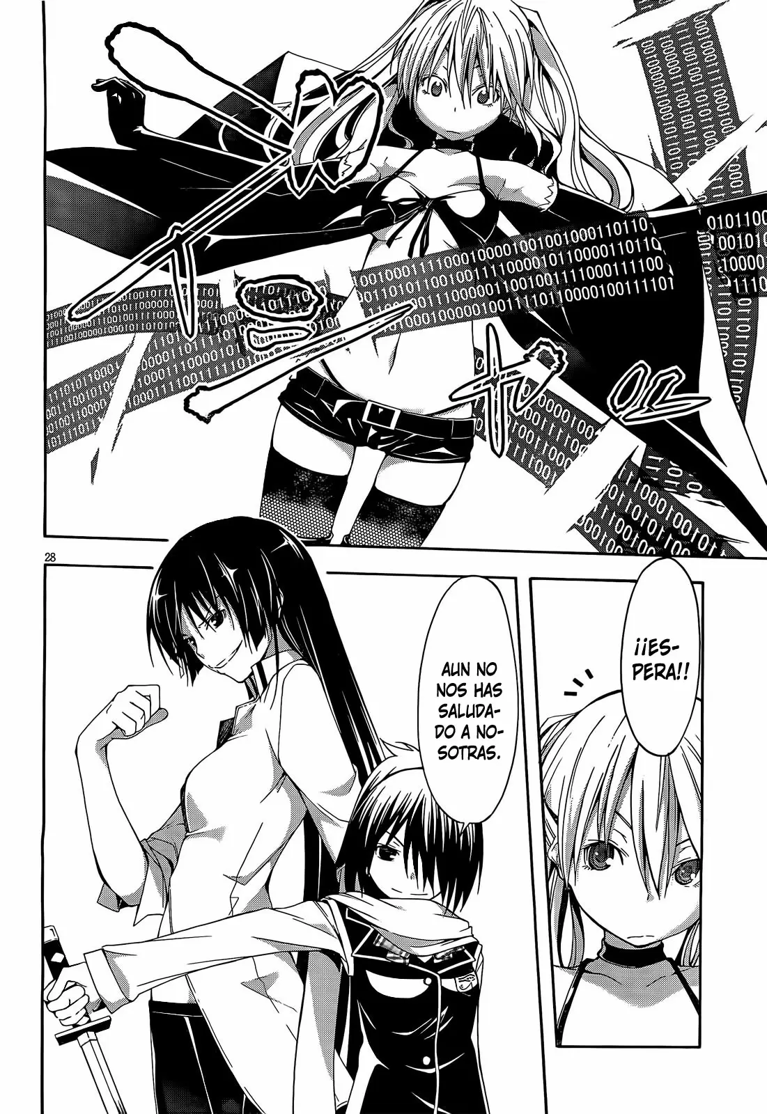 Trinity Seven capítulo 11, página 28