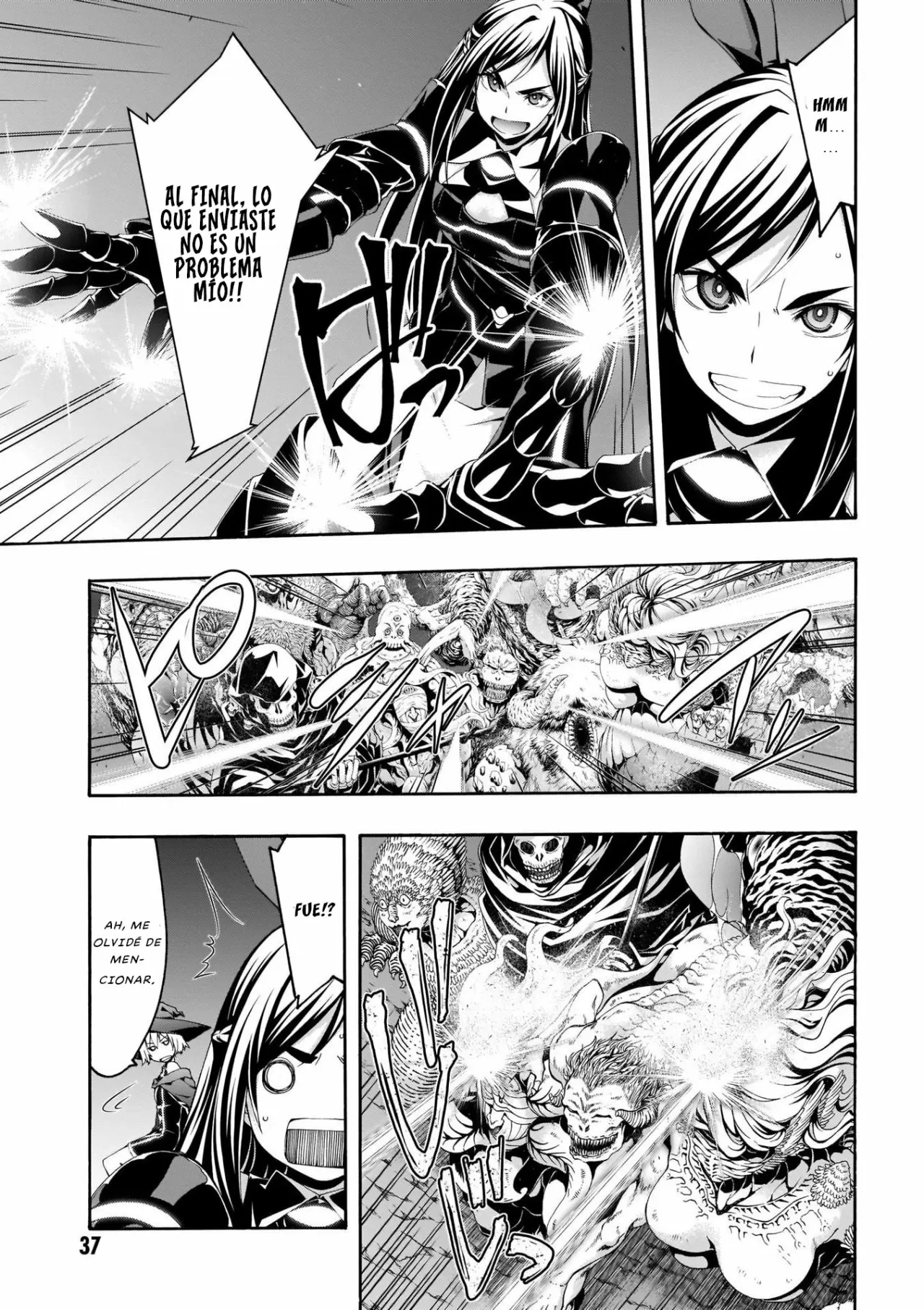 Trinity Seven capítulo 110, página 4