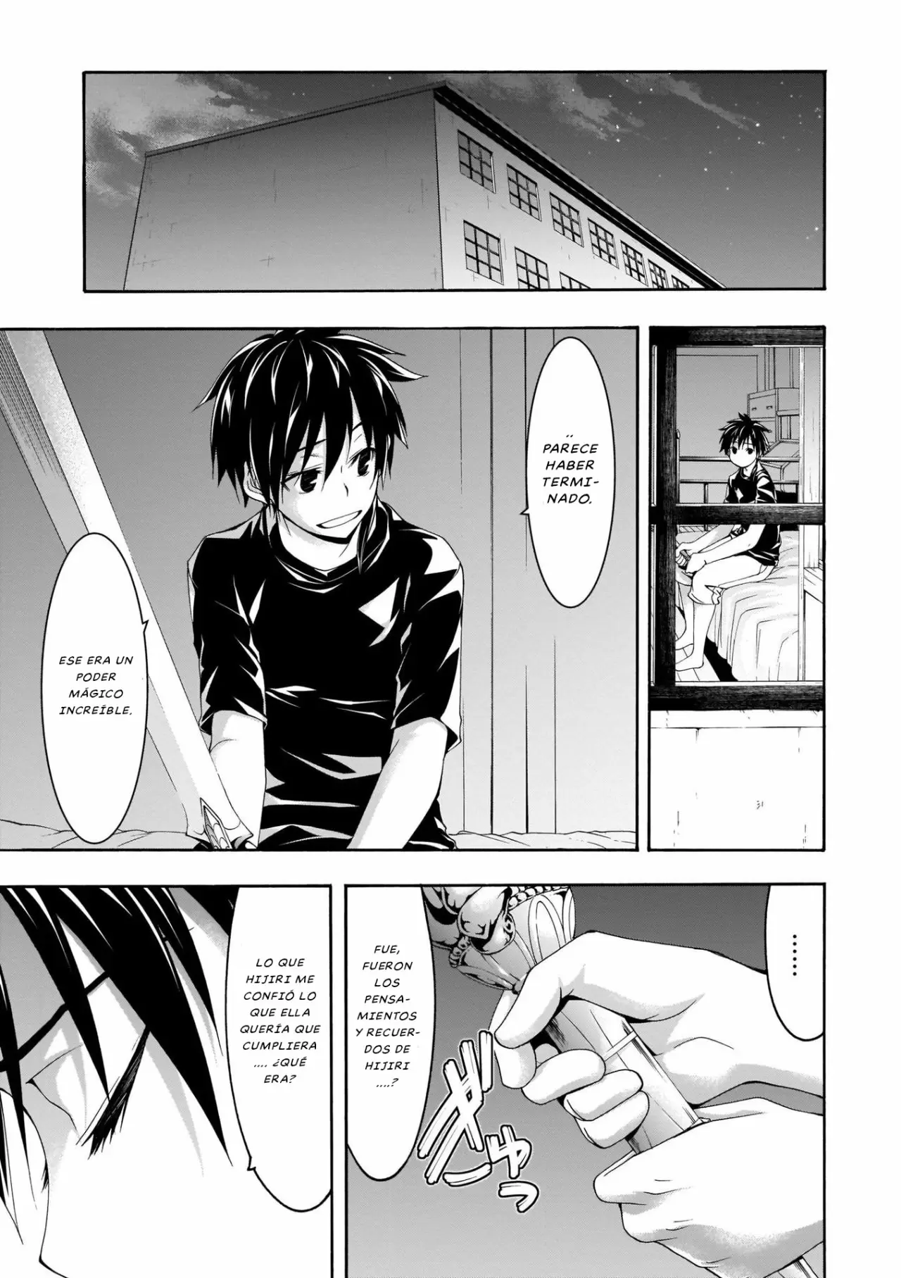 Trinity Seven capítulo 110, página 21