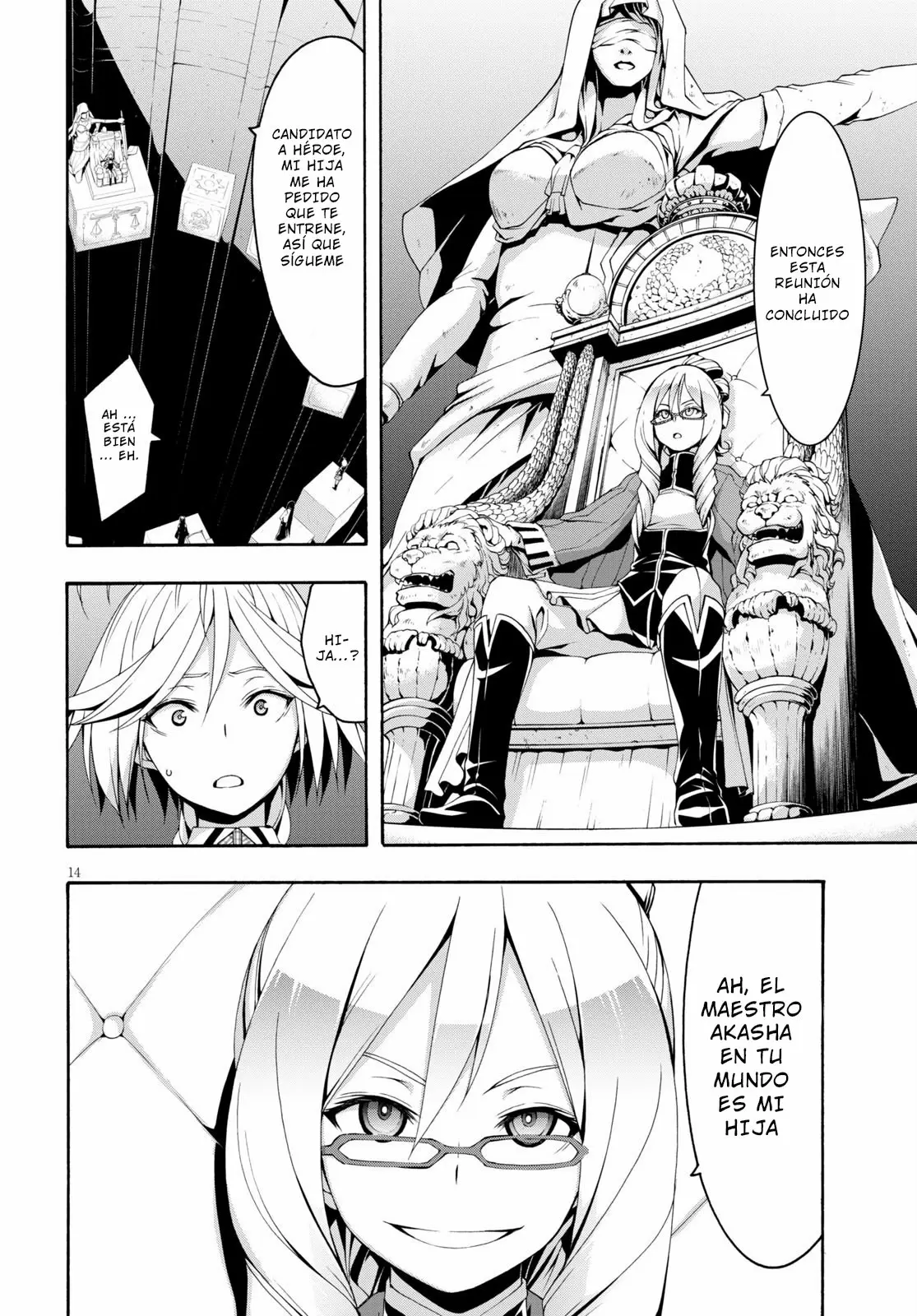 Trinity Seven capítulo 112, página 17