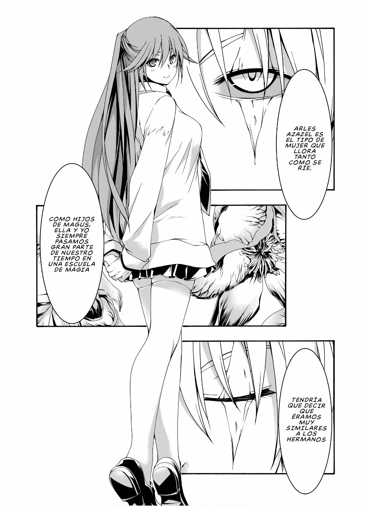 Trinity Seven capítulo 113, página 3