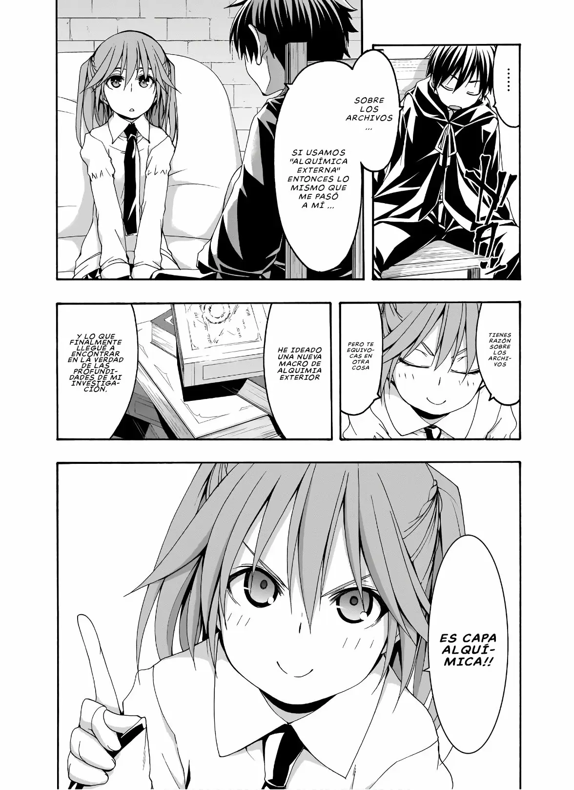 Trinity Seven capítulo 113, página 9