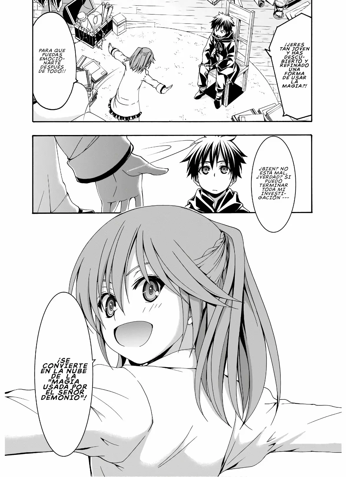 Trinity Seven capítulo 113, página 10