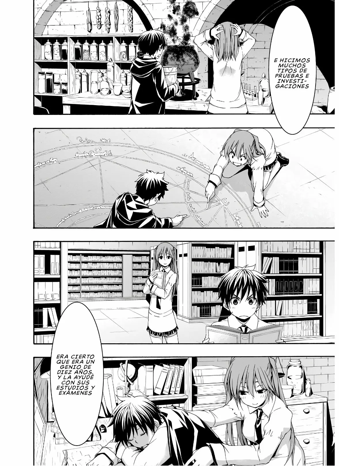 Trinity Seven capítulo 113, página 11