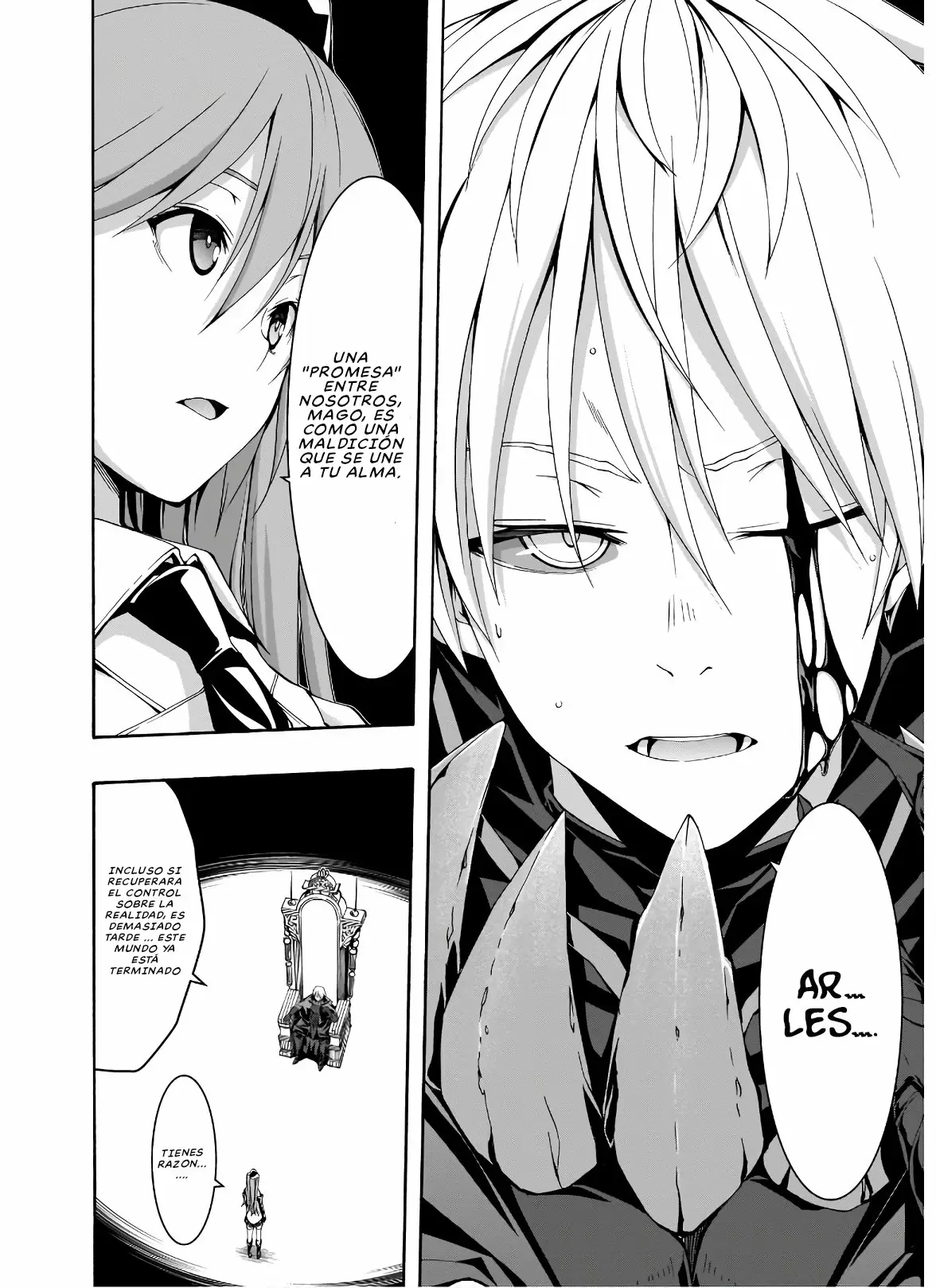 Trinity Seven capítulo 113, página 21