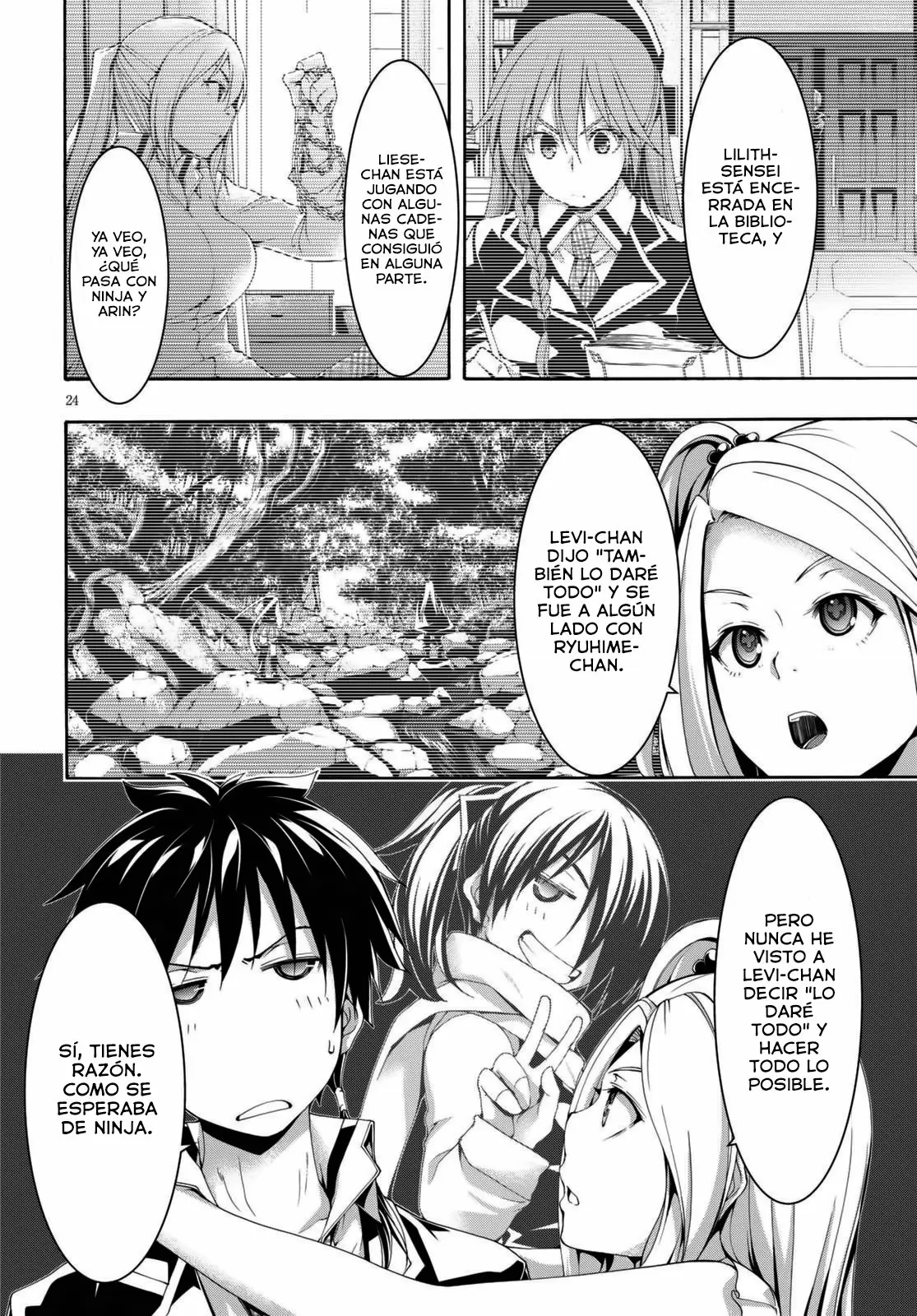 Trinity Seven capítulo 114, página 24