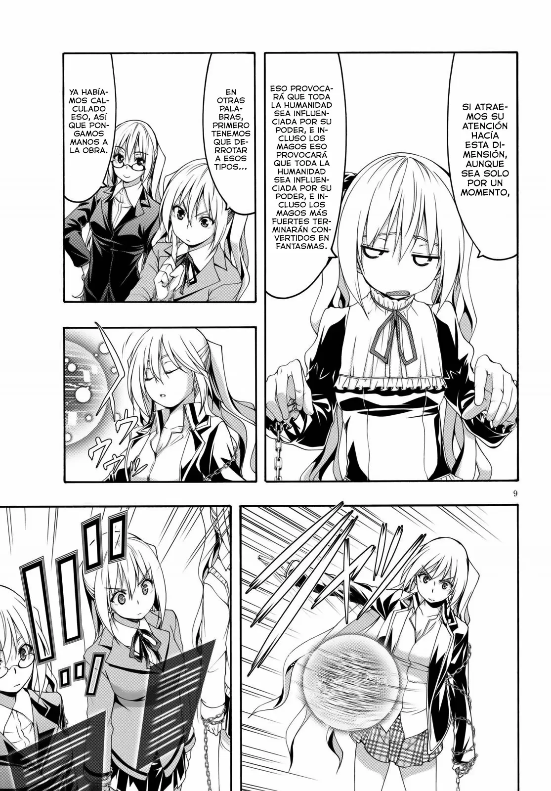Trinity Seven capítulo 115, página 11