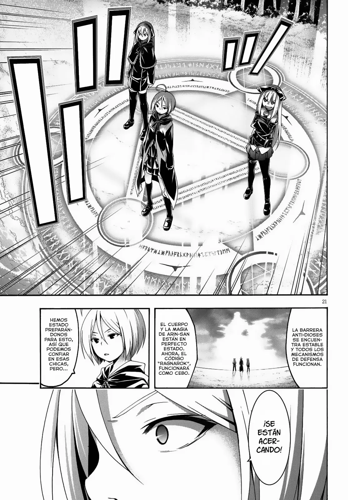 Trinity Seven capítulo 115, página 22