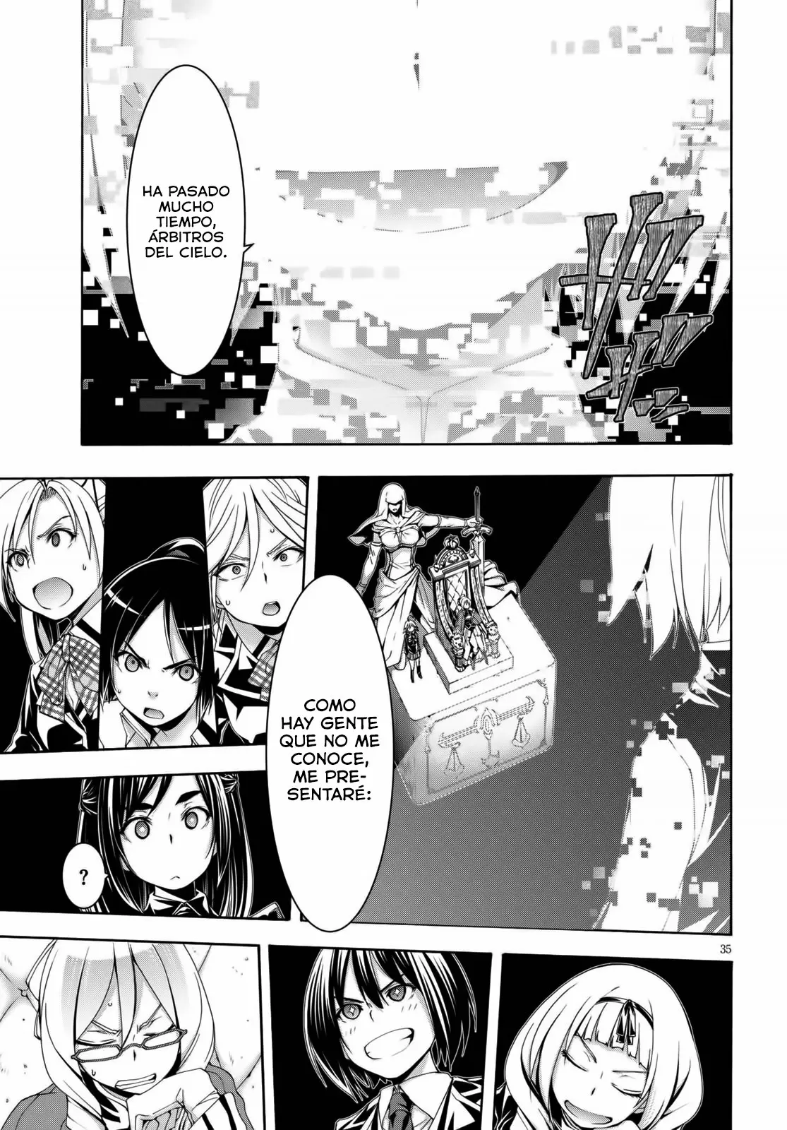 Trinity Seven capítulo 115, página 34