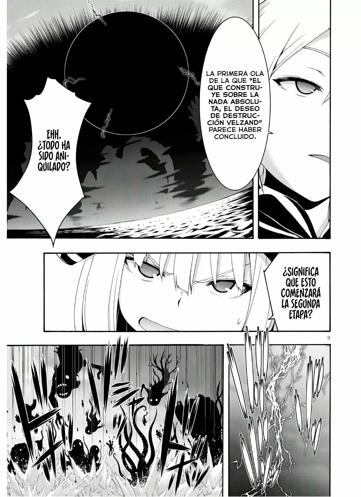 Trinity Seven capítulo 116, página 10