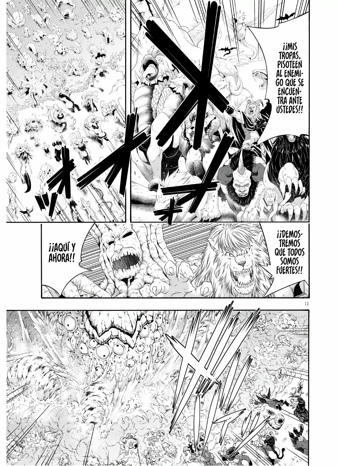 Trinity Seven capítulo 116, página 12