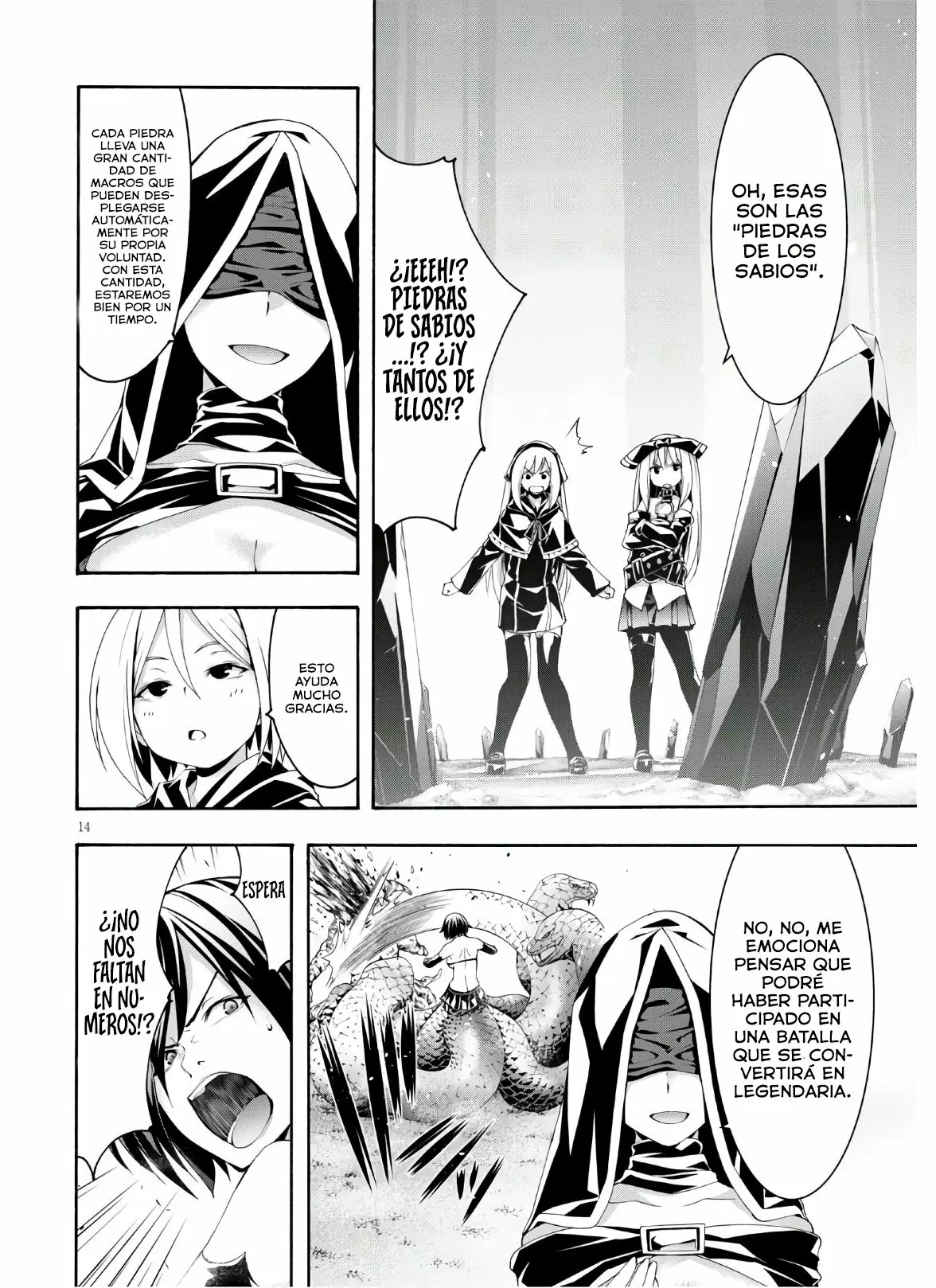 Trinity Seven capítulo 116, página 15