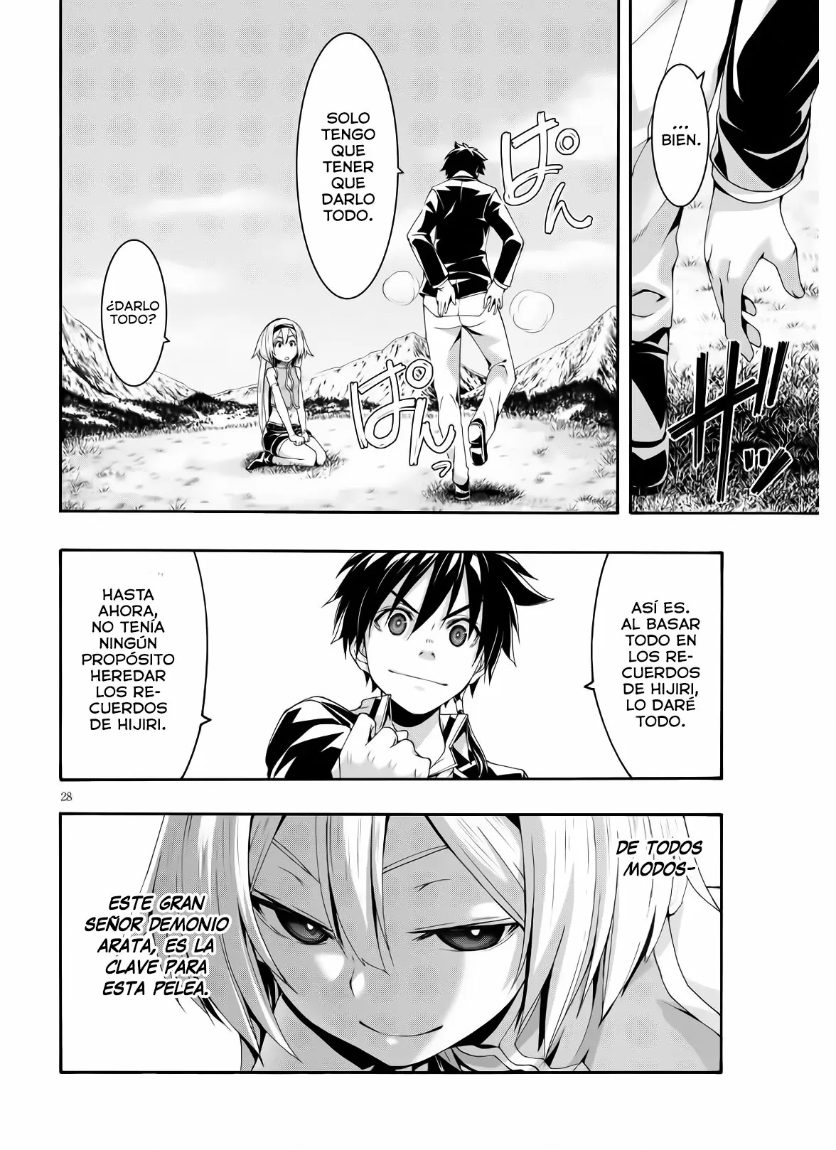 Trinity Seven capítulo 116, página 28