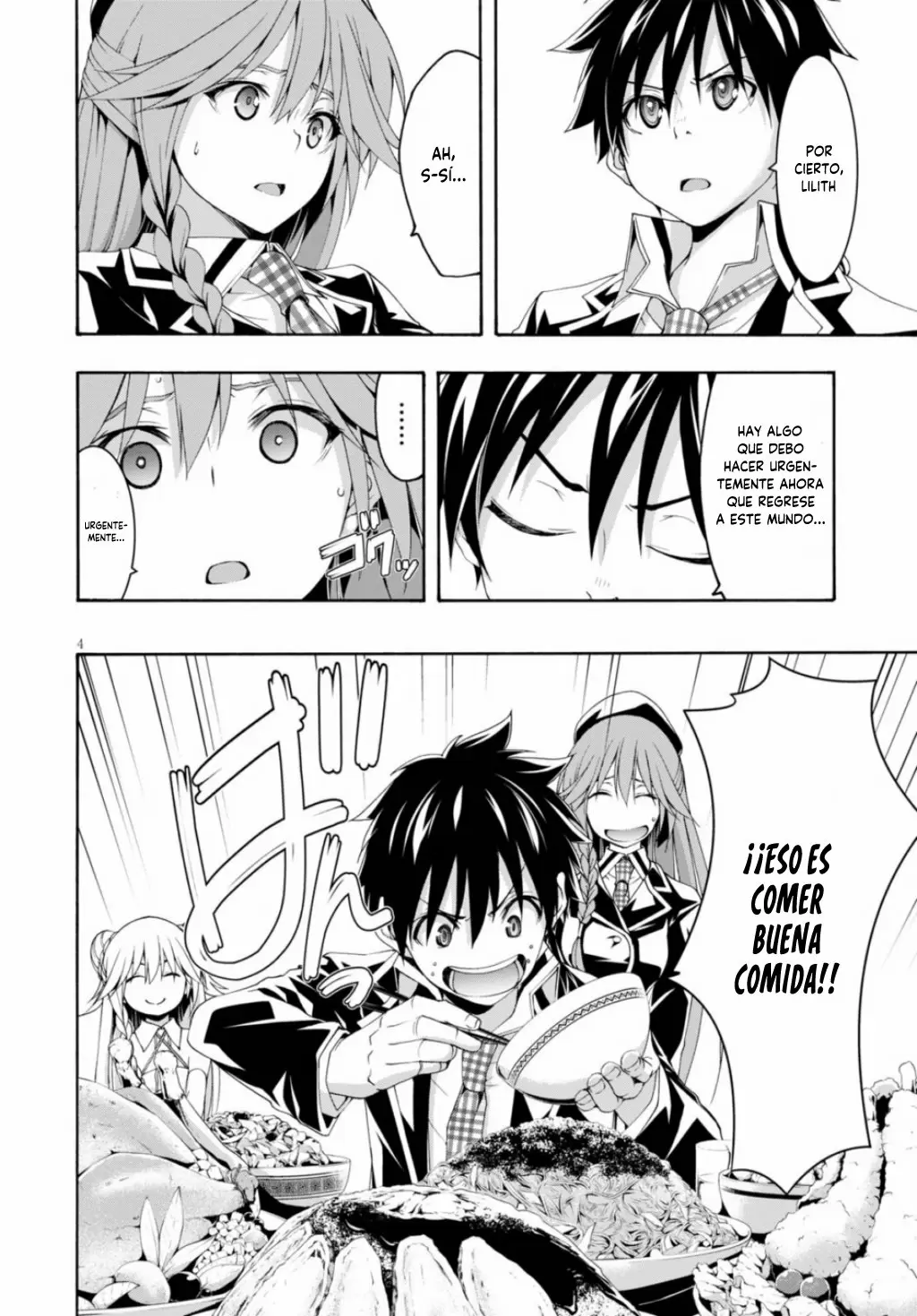 Trinity Seven capítulo 117, página 4