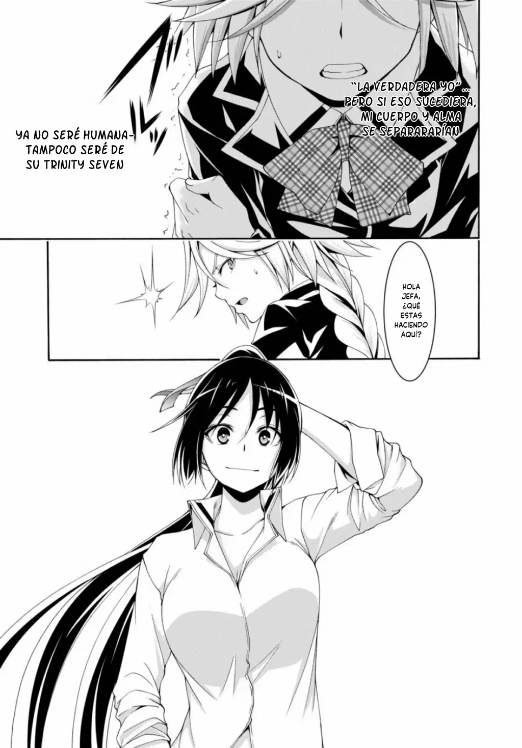 Trinity Seven capítulo 117, página 11