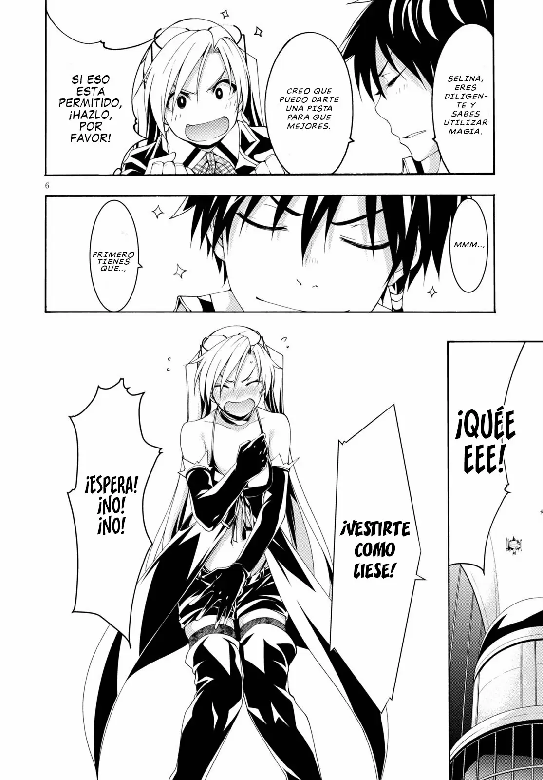 Trinity Seven capítulo 118, página 7