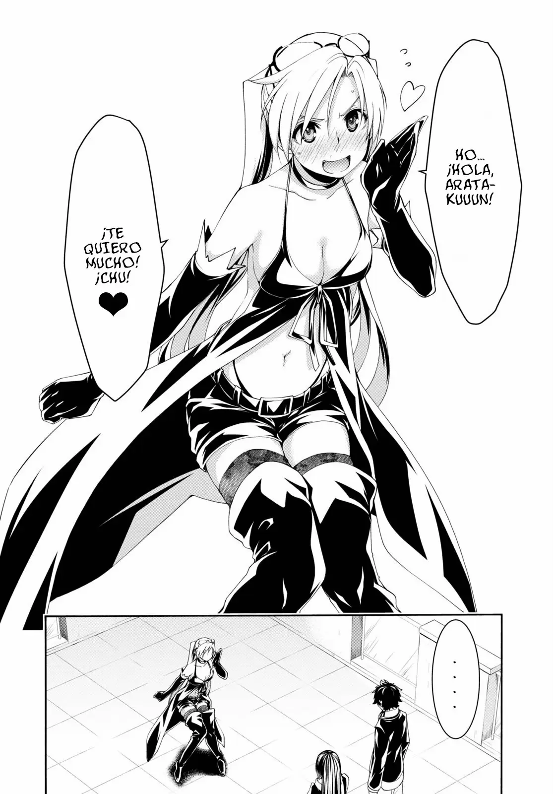 Trinity Seven capítulo 118, página 9