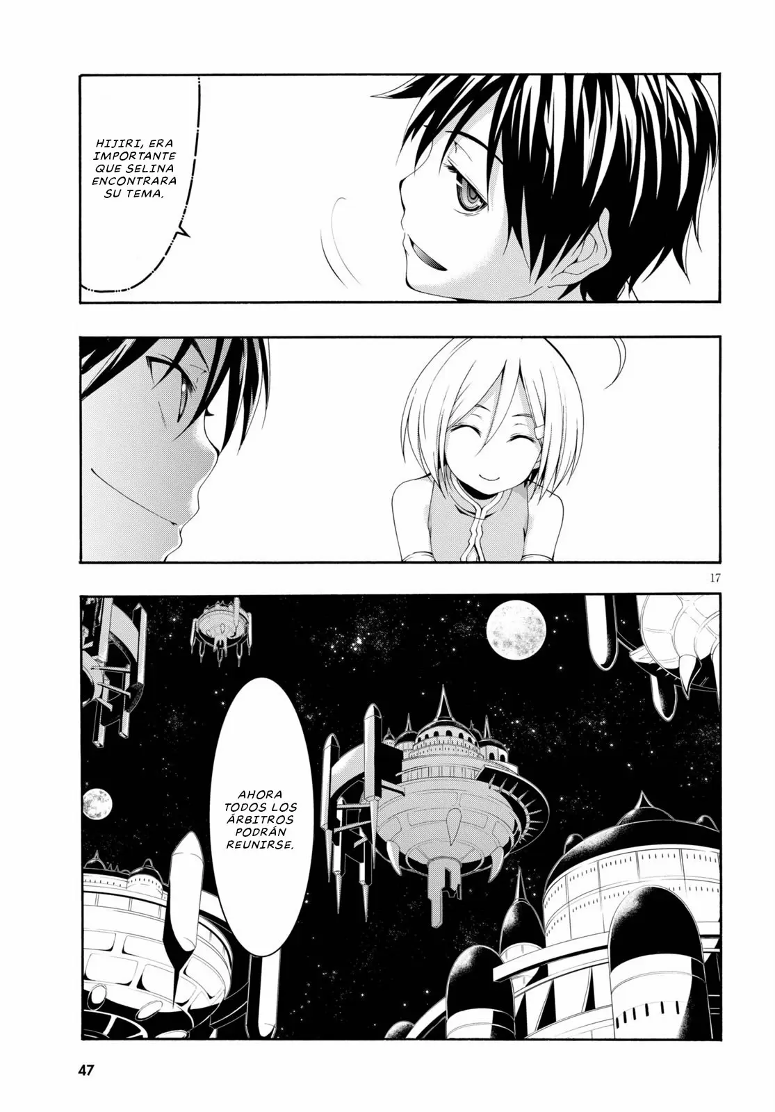 Trinity Seven capítulo 118, página 17