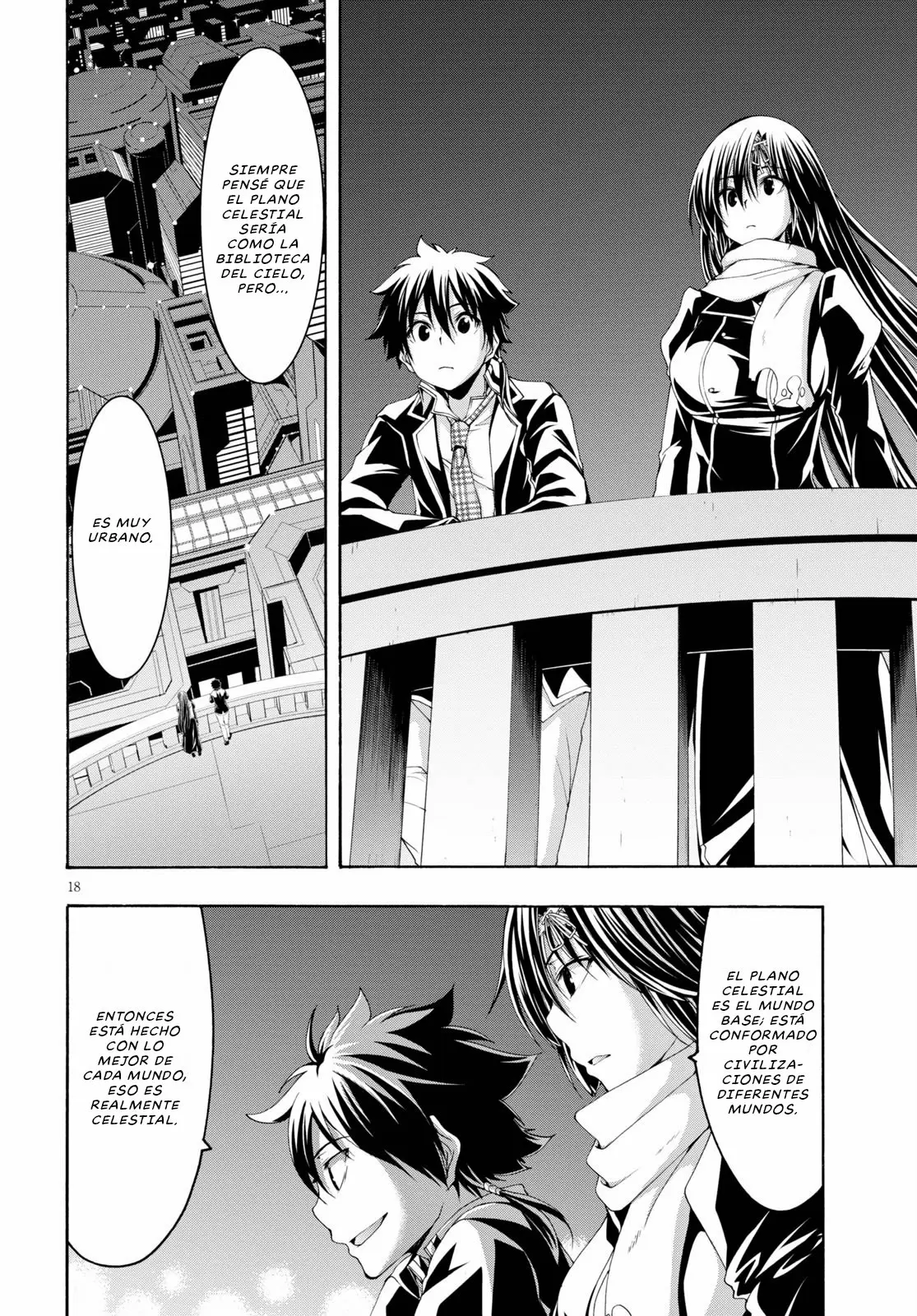 Trinity Seven capítulo 118, página 18
