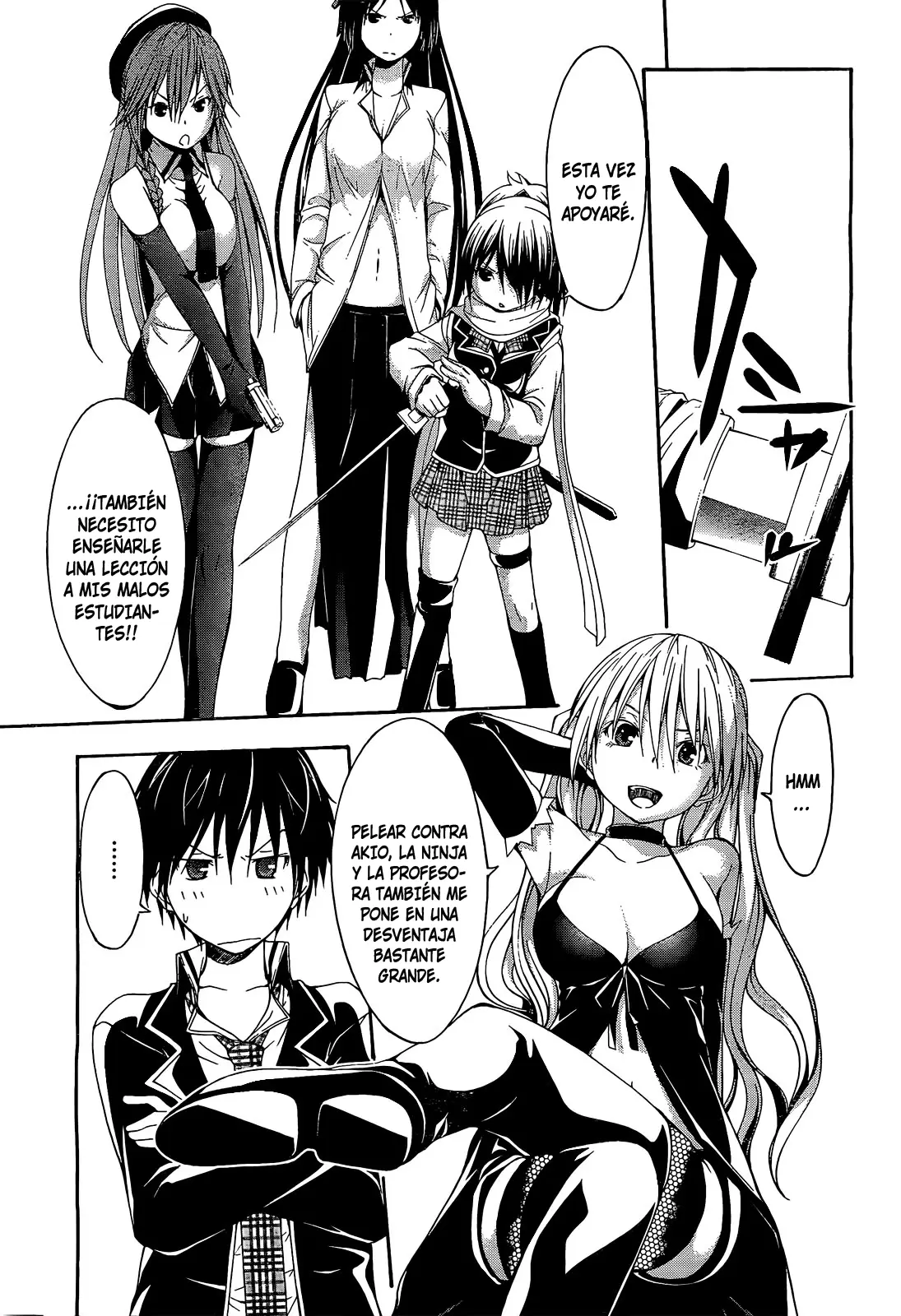 Trinity Seven capítulo 12, página 10