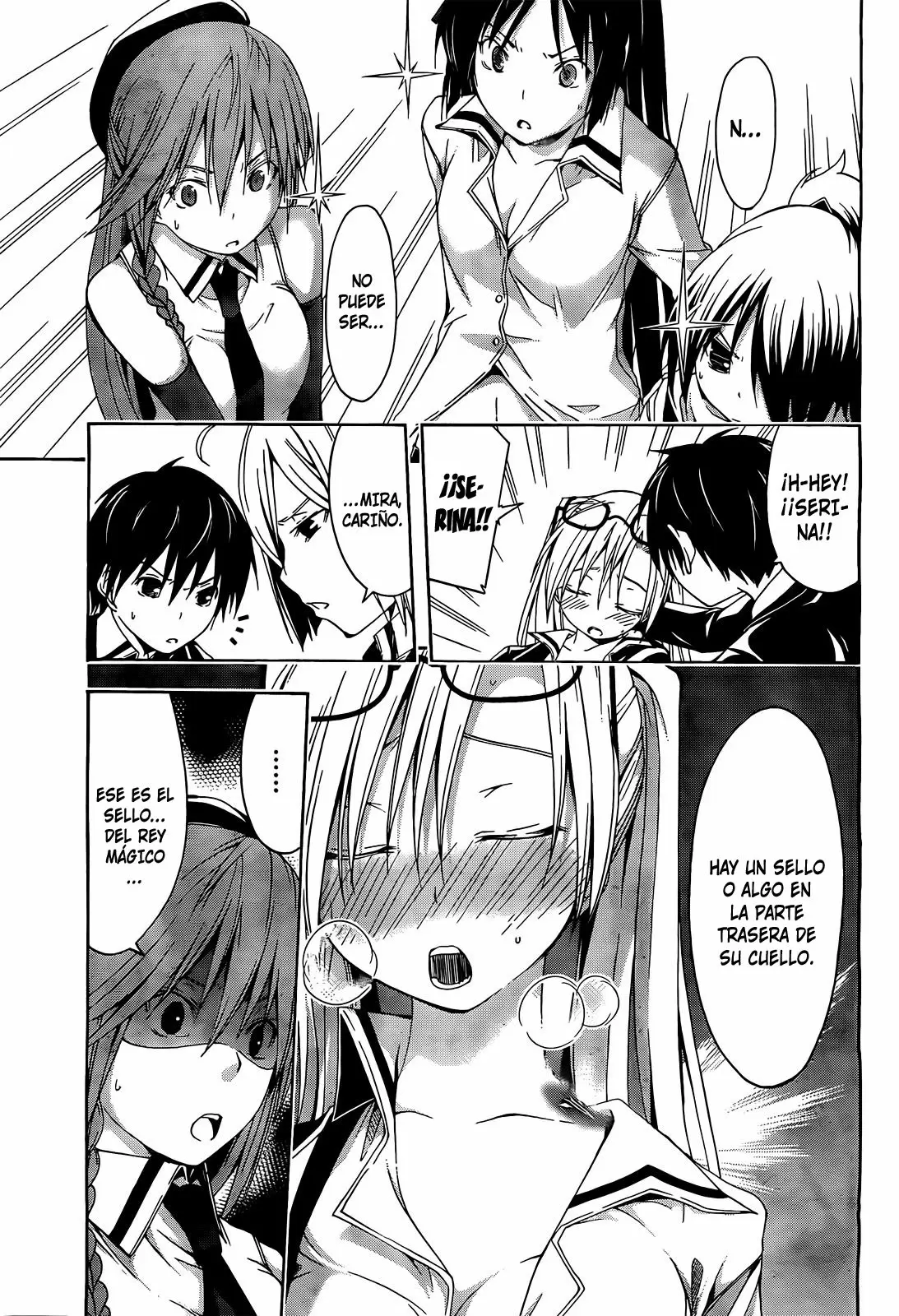 Trinity Seven capítulo 12, página 16