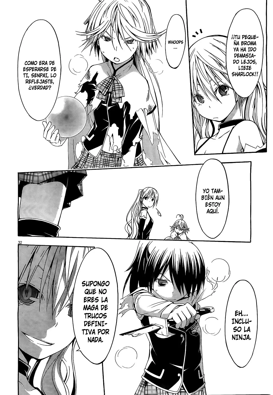 Trinity Seven capítulo 12, página 32