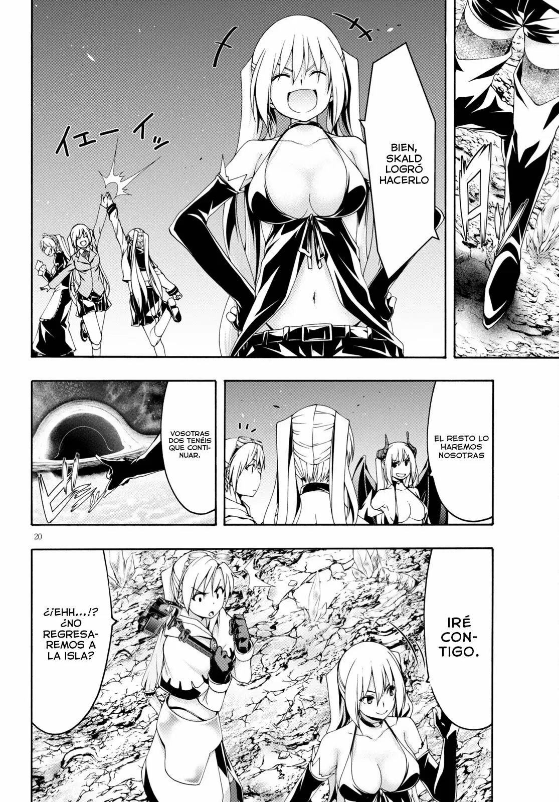 Trinity Seven capítulo 121, página 22