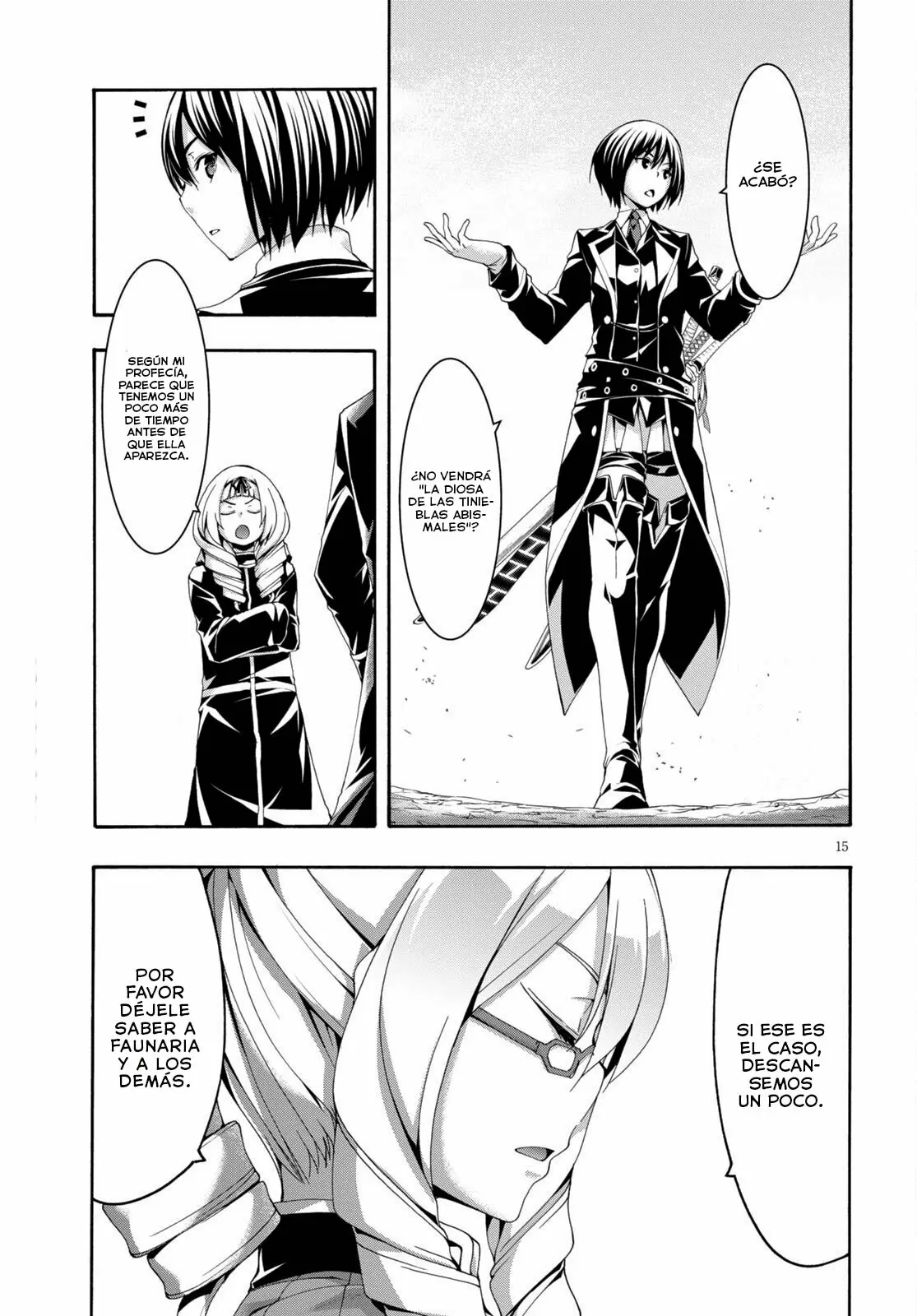 Trinity Seven capítulo 122, página 16