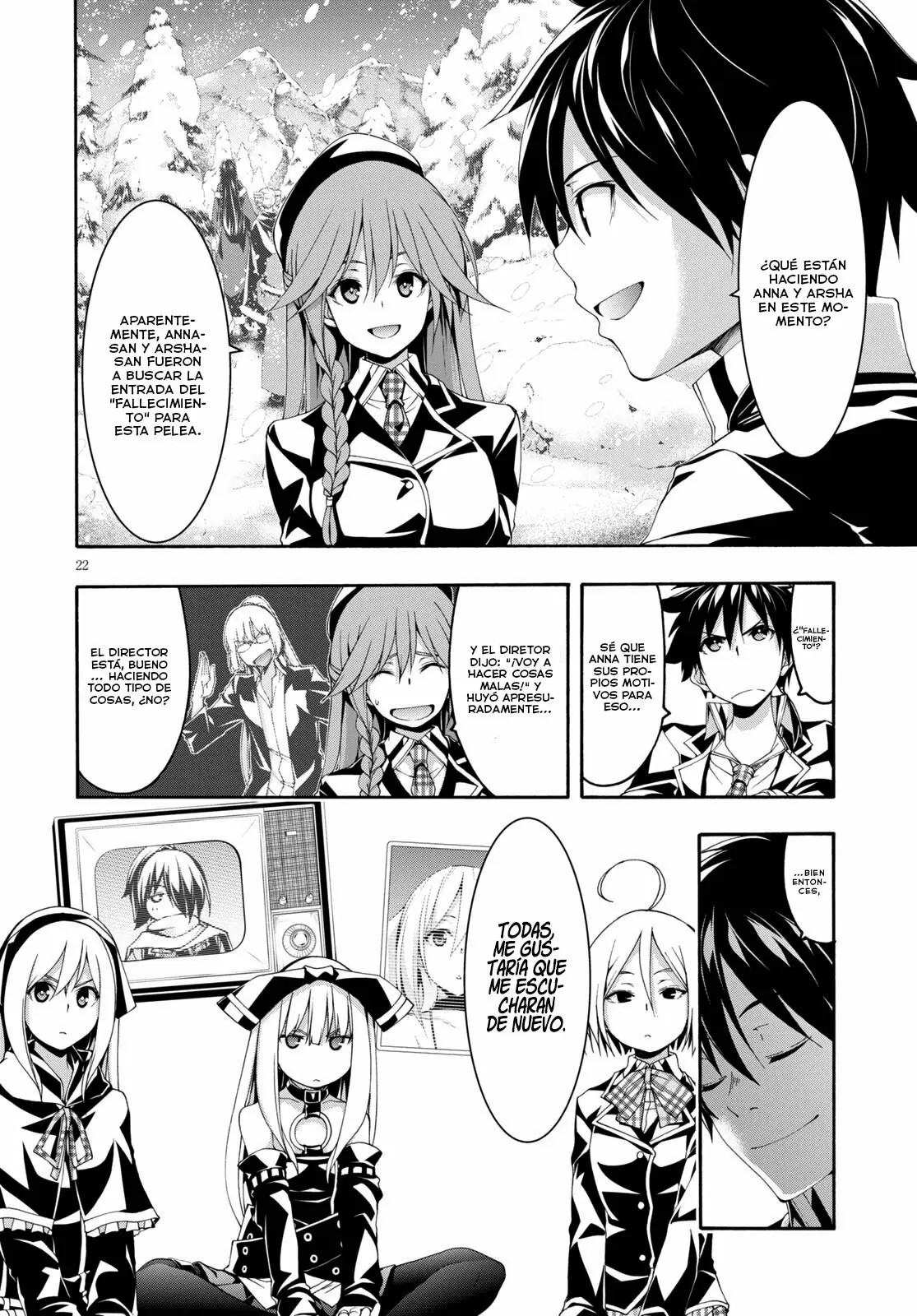 Trinity Seven capítulo 122, página 23