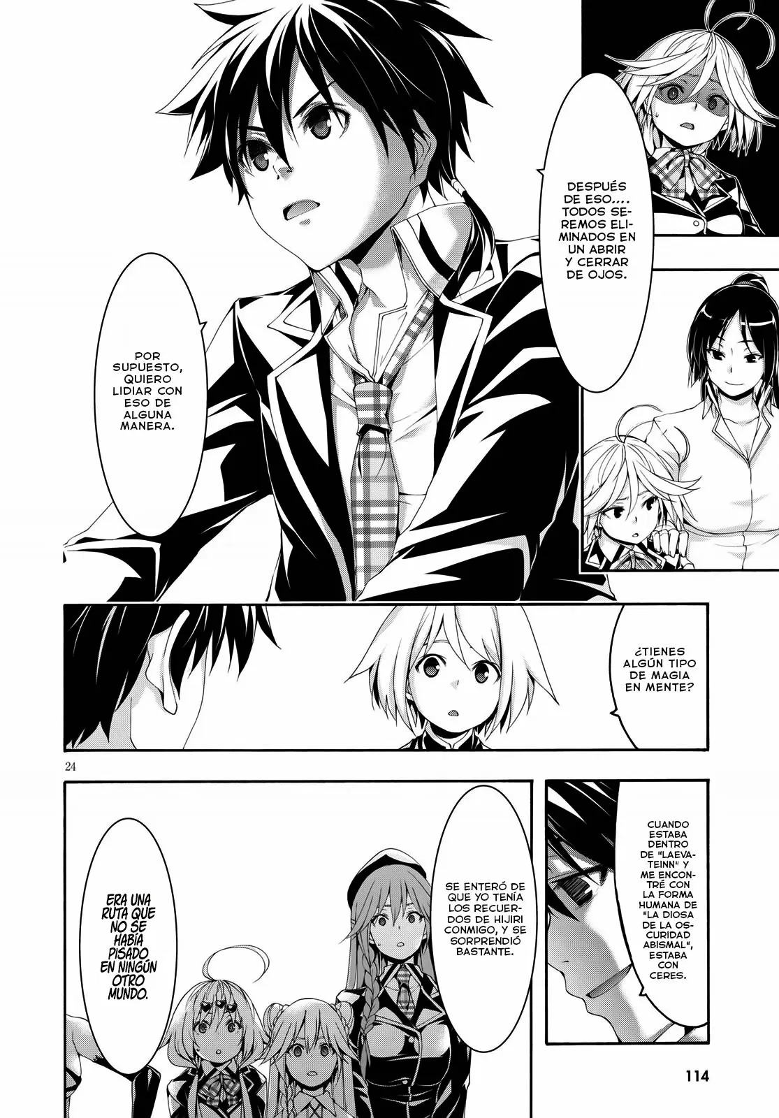 Trinity Seven capítulo 122, página 25