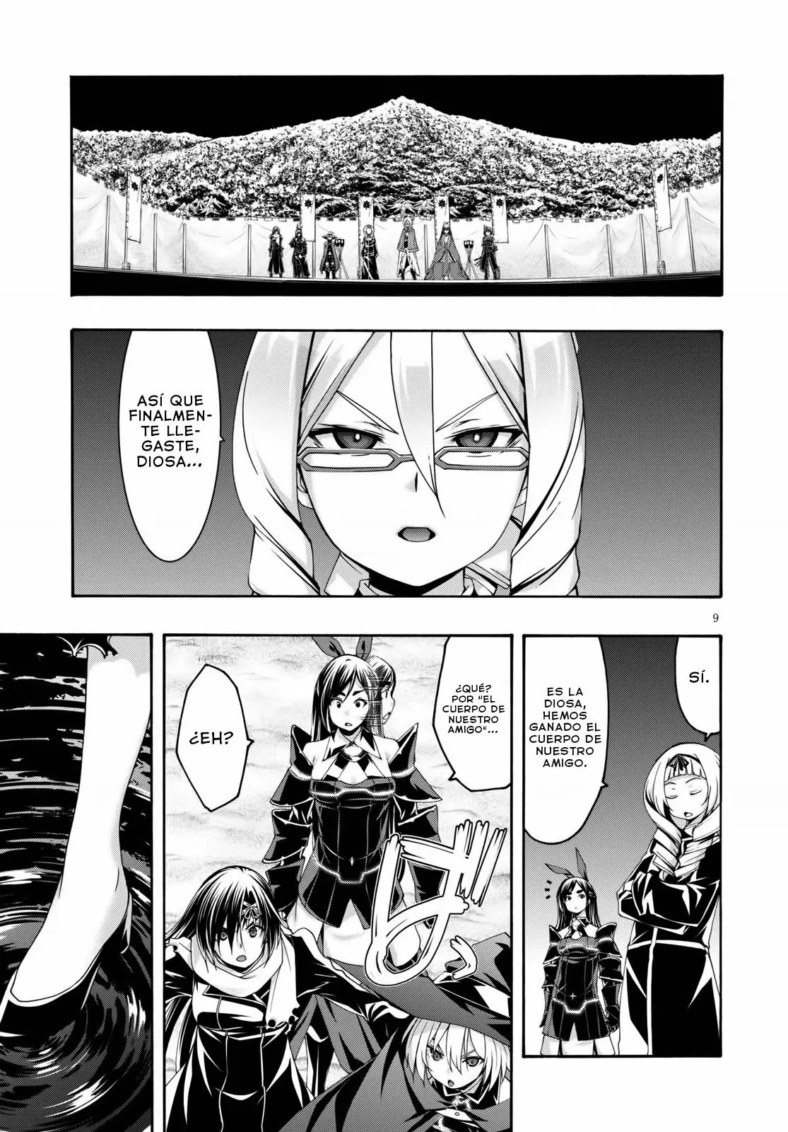 Trinity Seven capítulo 123, página 10