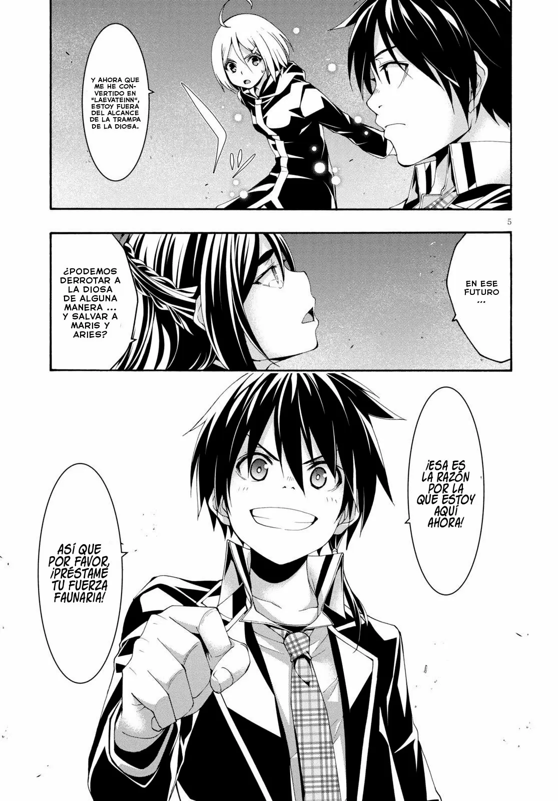 Trinity Seven capítulo 124, página 6
